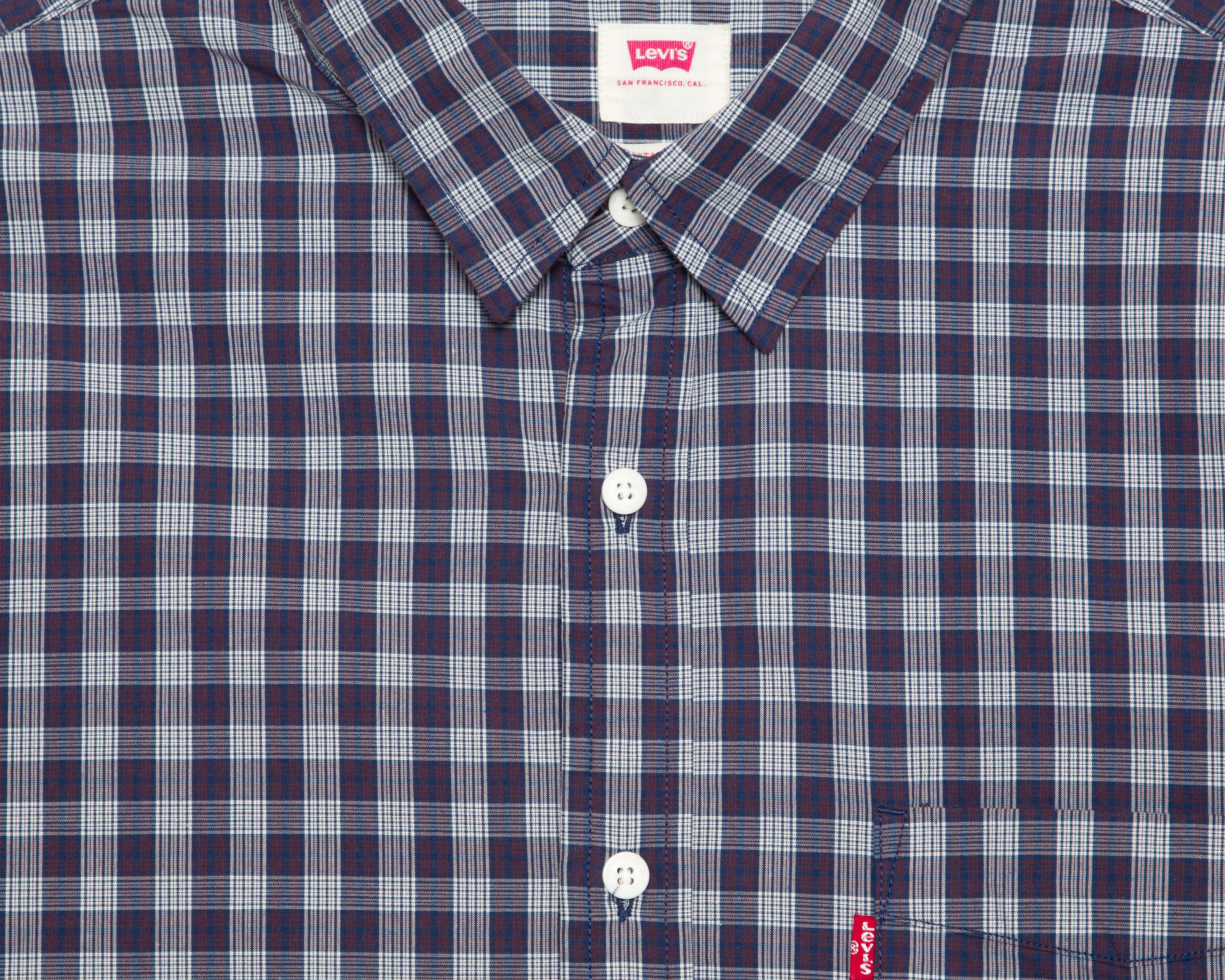 Foto 4 pulgar | Camisa Casual de Algodón Levi's Regular a Cuadros para Hombre