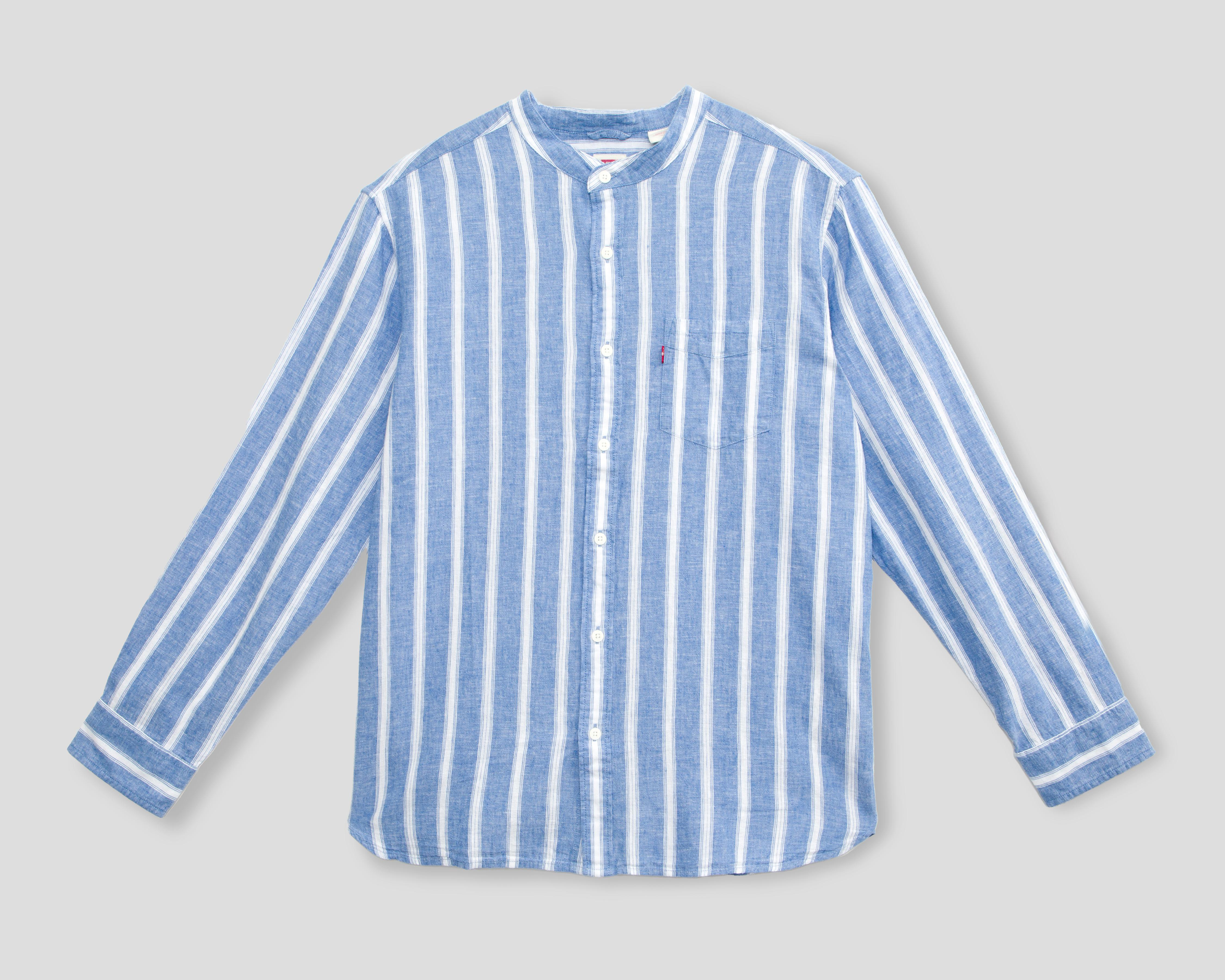 Foto 2 pulgar | Camisa Casual Levi's Regular Fit a Rayas para Hombre