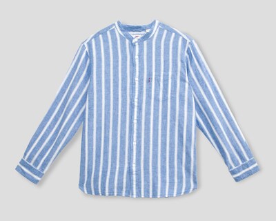 Foto 1 | Camisa Casual Levi's Regular Fit a Rayas para Hombre