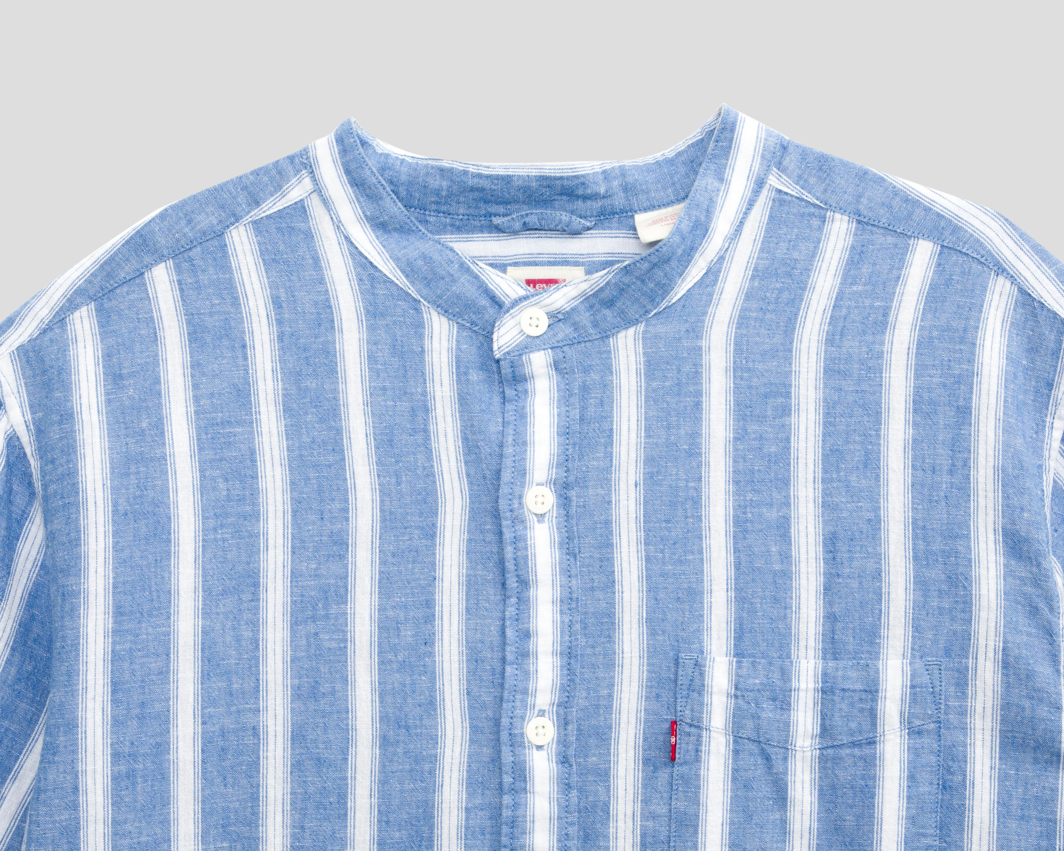 Foto 4 pulgar | Camisa Casual Levi's Regular Fit a Rayas para Hombre