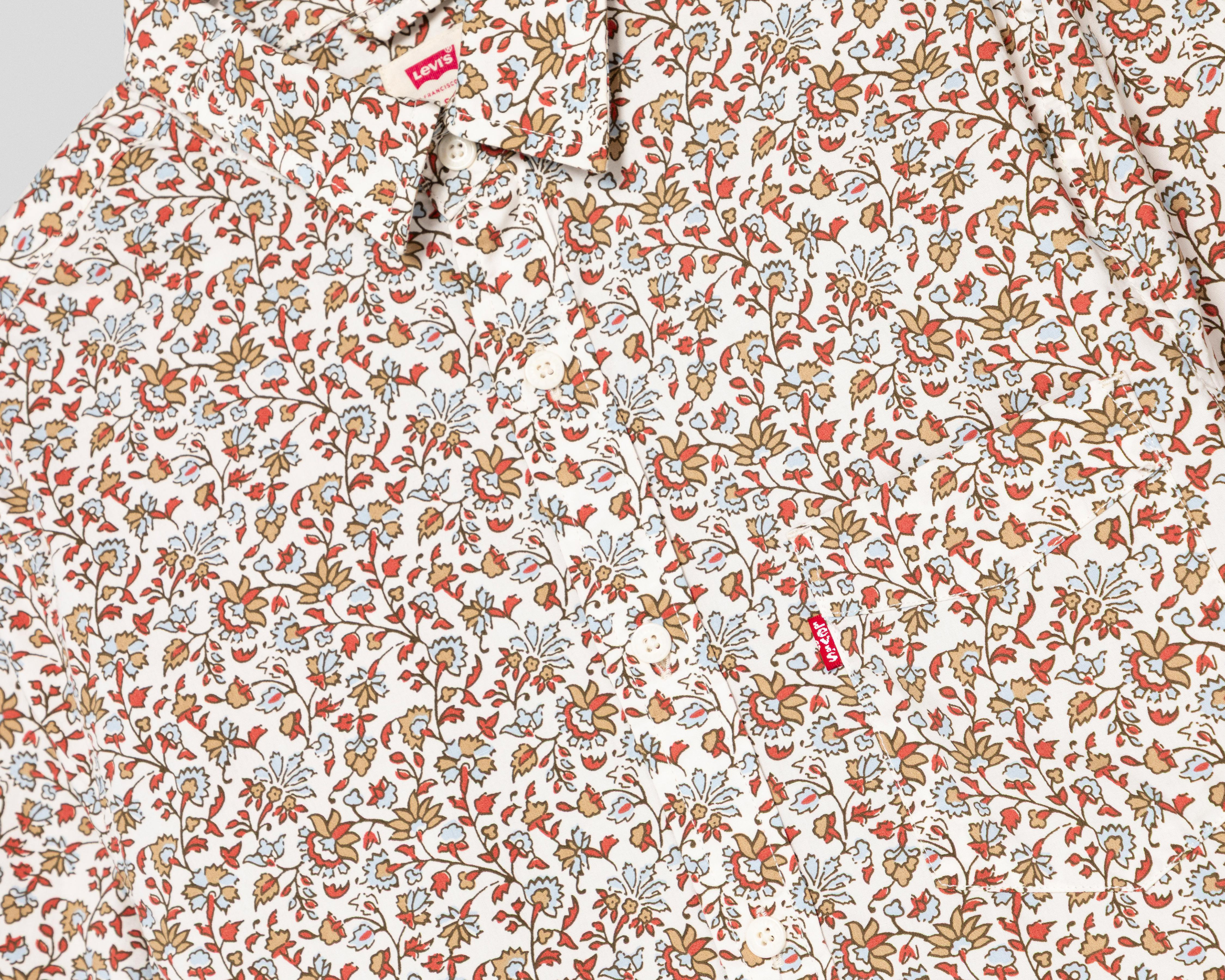 Foto 4 pulgar | Camisa Casual de Algodón Levi's Regular Fit Floral para Hombre