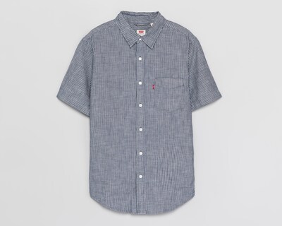 Foto 1 | Camisa Casual de Algodón Levi's Regular Fit a Rayas para Hombre