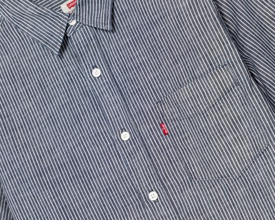 Foto 3 | Camisa Casual de Algodón Levi's Regular Fit a Rayas para Hombre