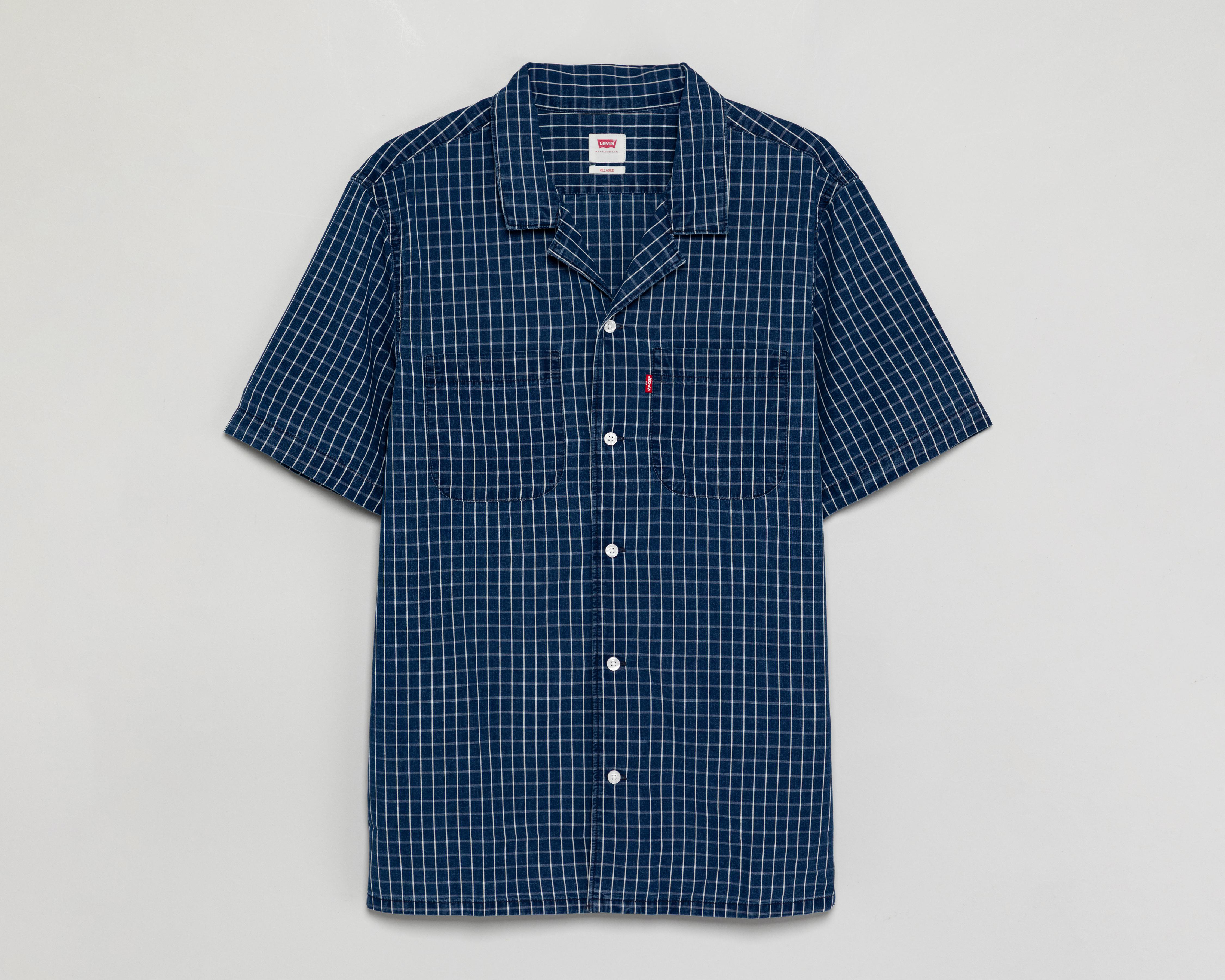 Camisa de Algodón Levi's Regular a Cuadros para Hombre
