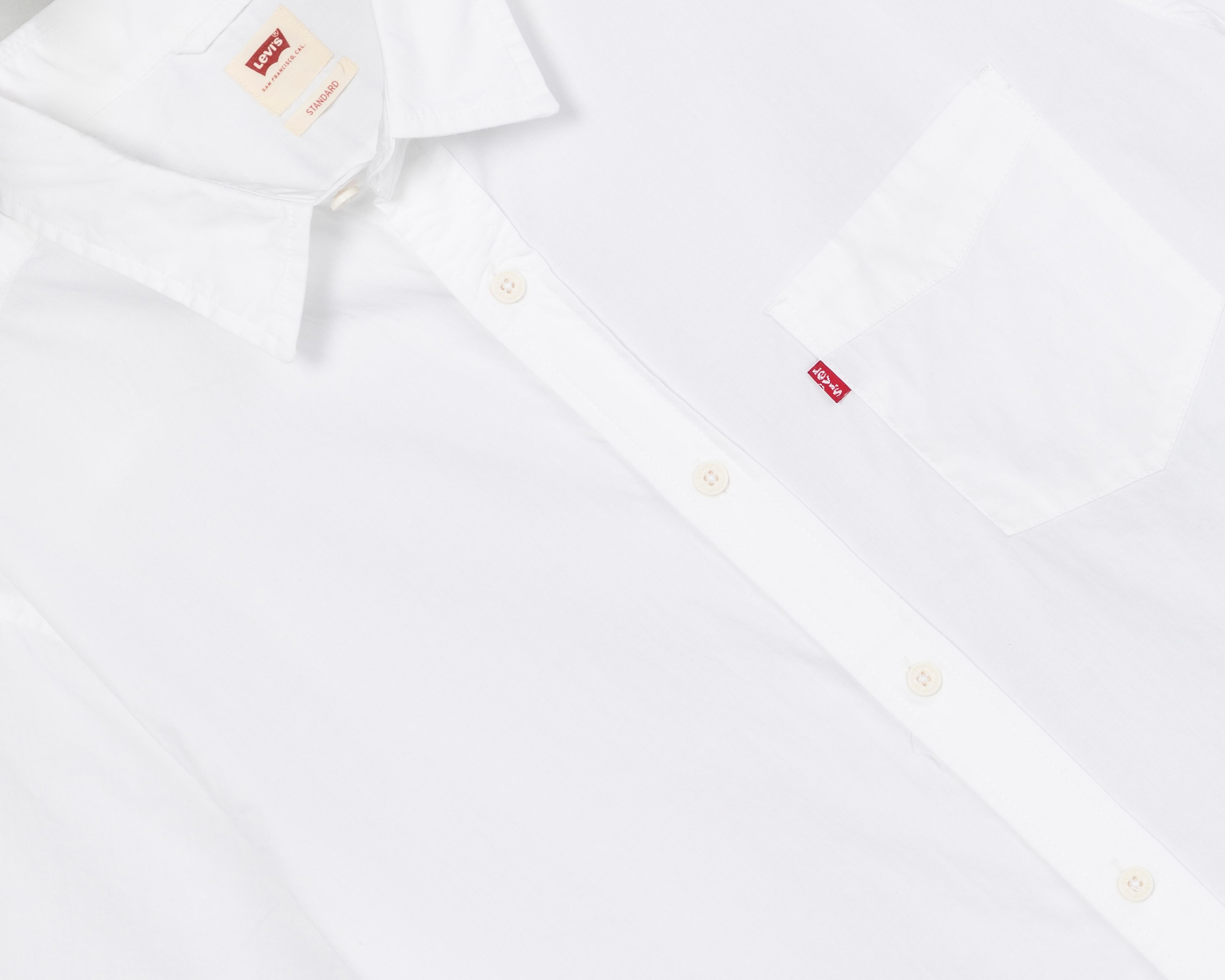 Foto 4 pulgar | Camisa Casual de Algodón Levi's Standard Fit Manga Corta para Hombre