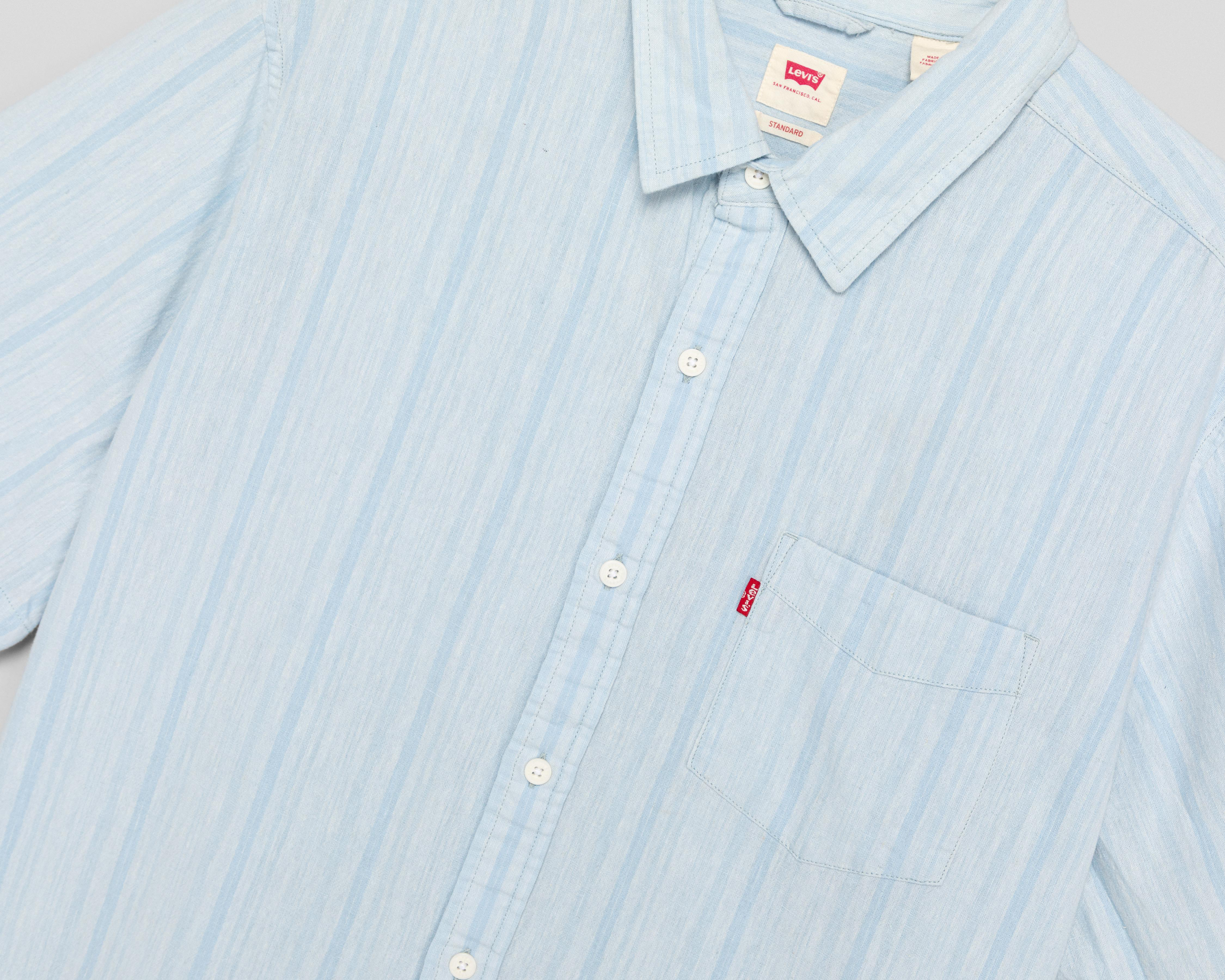 Foto 4 pulgar | Camisa Casual Levi's Standard a Rayas para Hombre