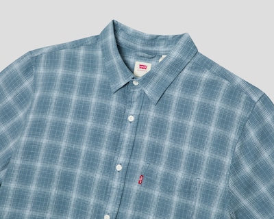 Foto 3 | Camisa Casual Levi's Regular a Cuadros para Hombre