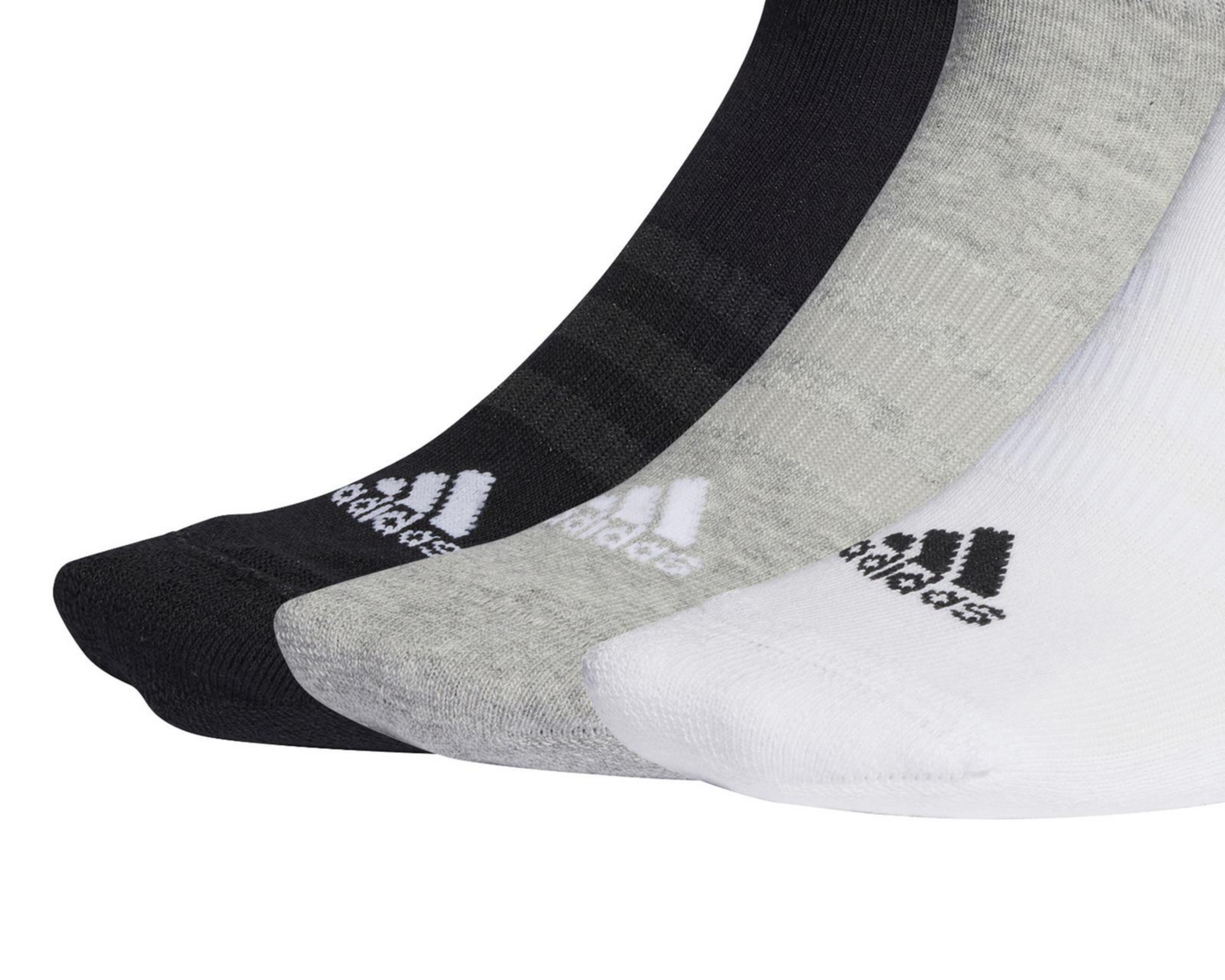 Foto 4 pulgar | Calcetas Deportivas Adidas para Hombre 3 Pares