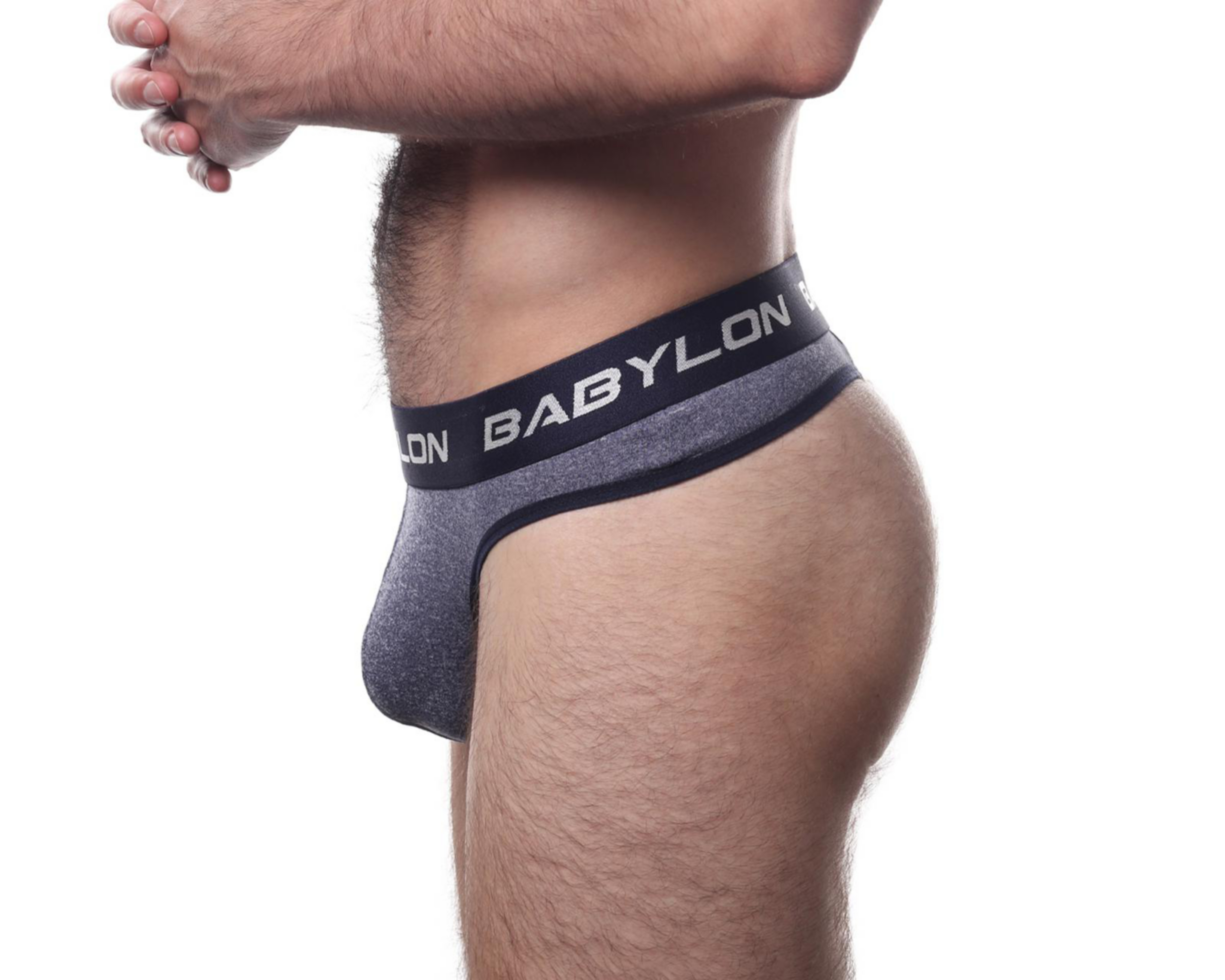 Foto 6 | Tanga Babylon Gris 2 Piezas