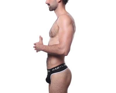 Foto 3 | Tanga Babylon Negra 2 Piezas