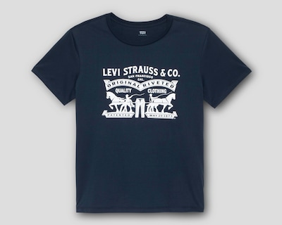 Foto 1 | Playera de Cuello Redondo Azul Levi's para Hombre