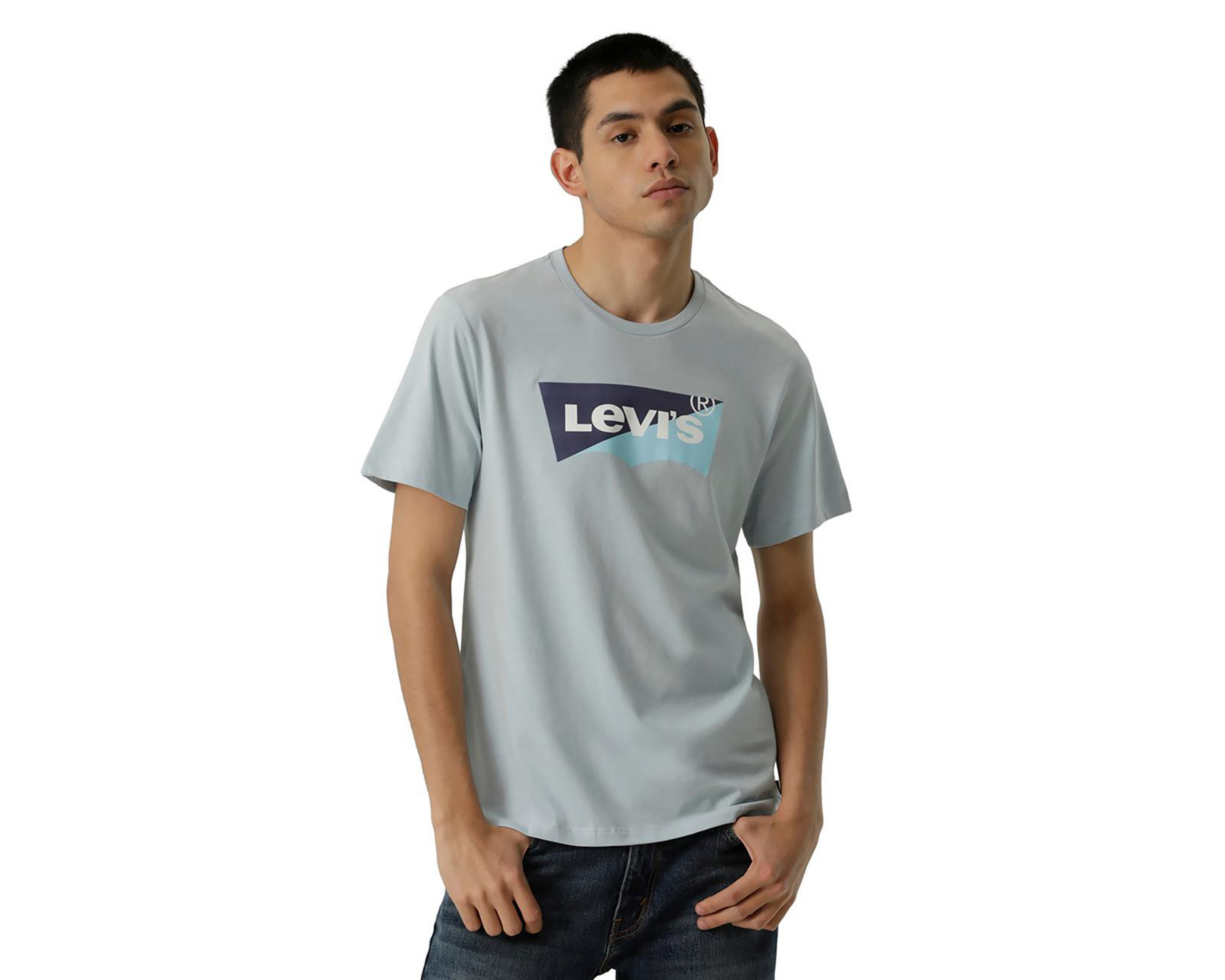 Foto 5 | Playera Levi's Cuello Redondo para Hombre