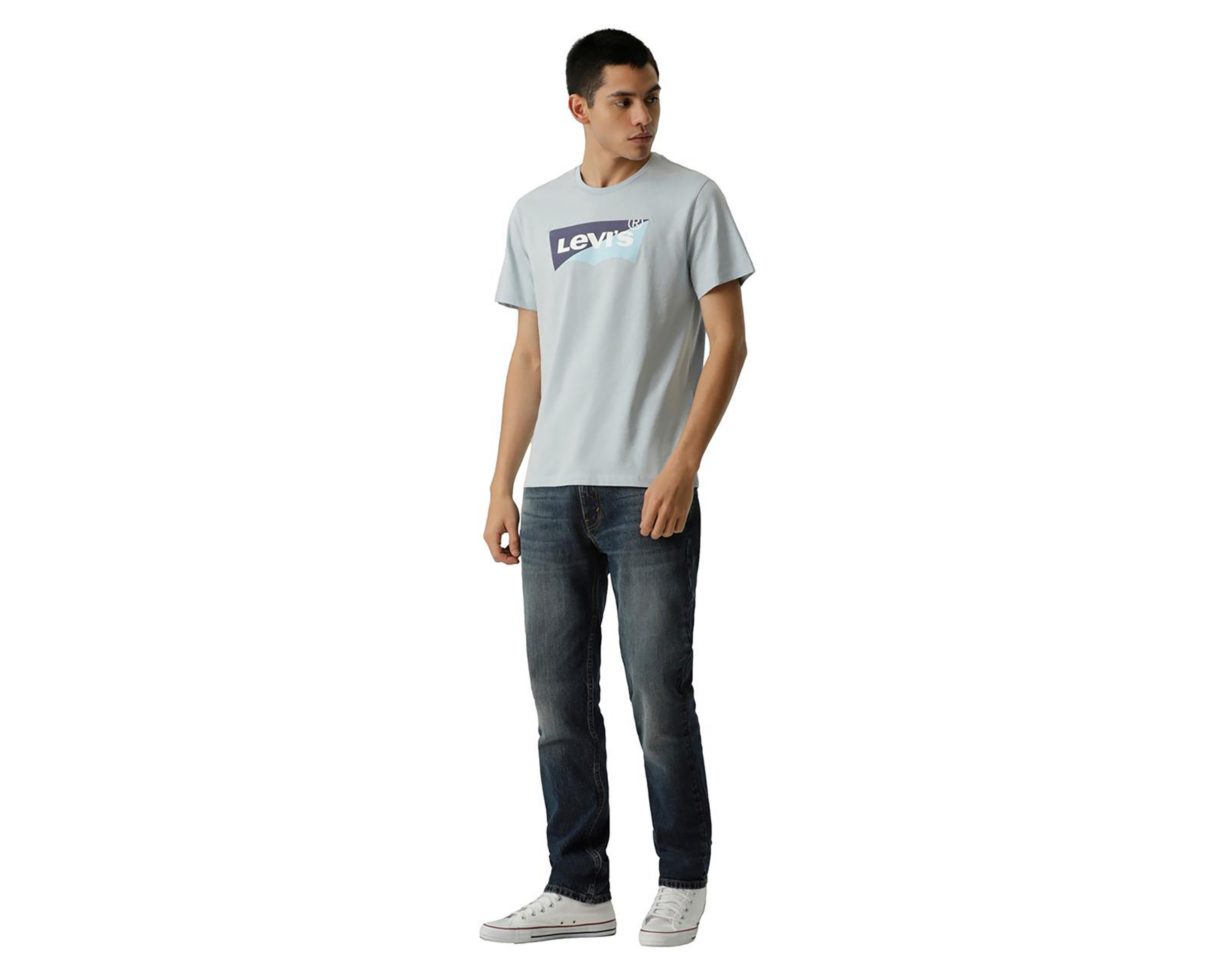 Foto 7 pulgar | Playera Levi's Cuello Redondo para Hombre