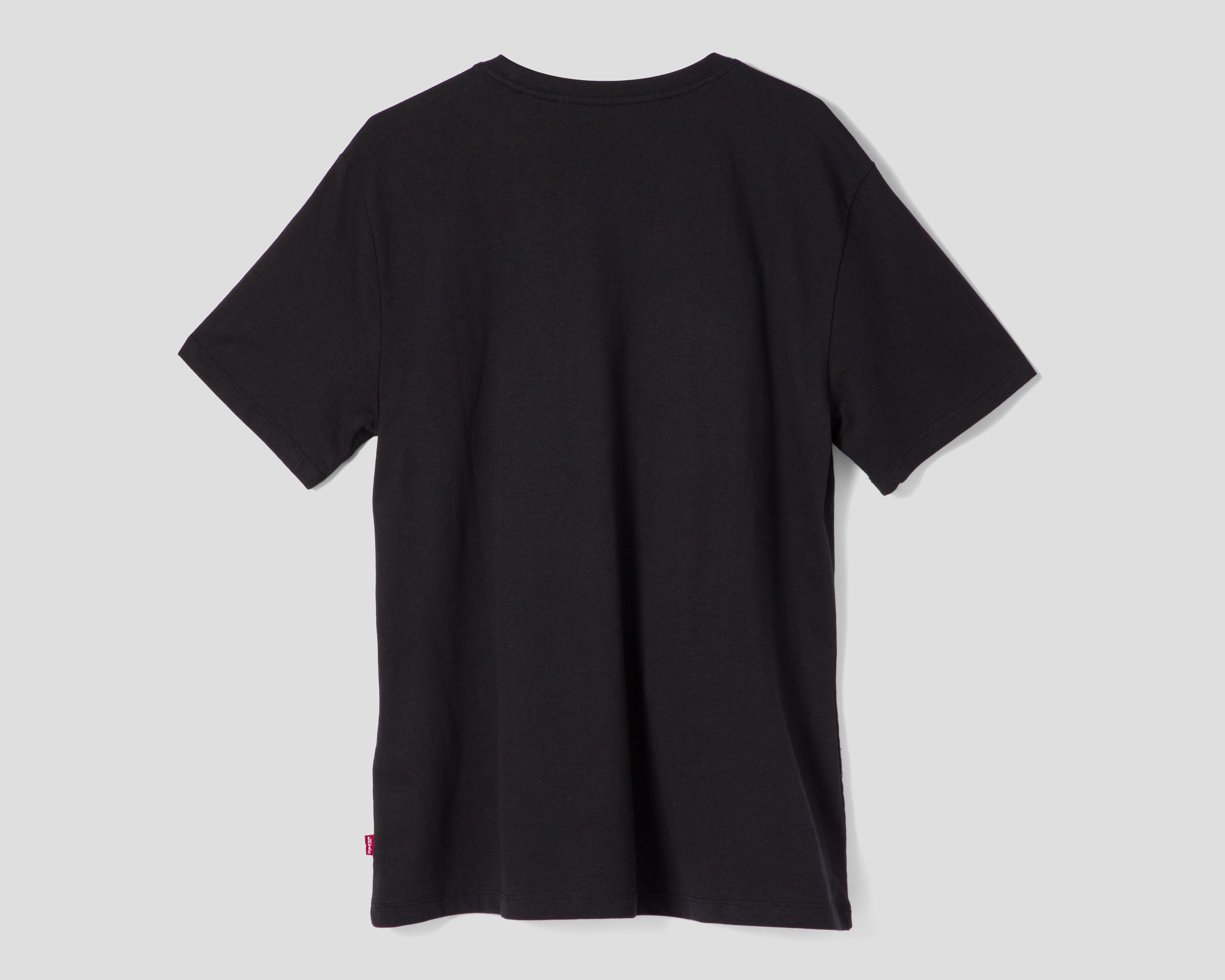 Foto 3 pulgar | Playera de Cuello Redondo Levi's Negra para Hombre