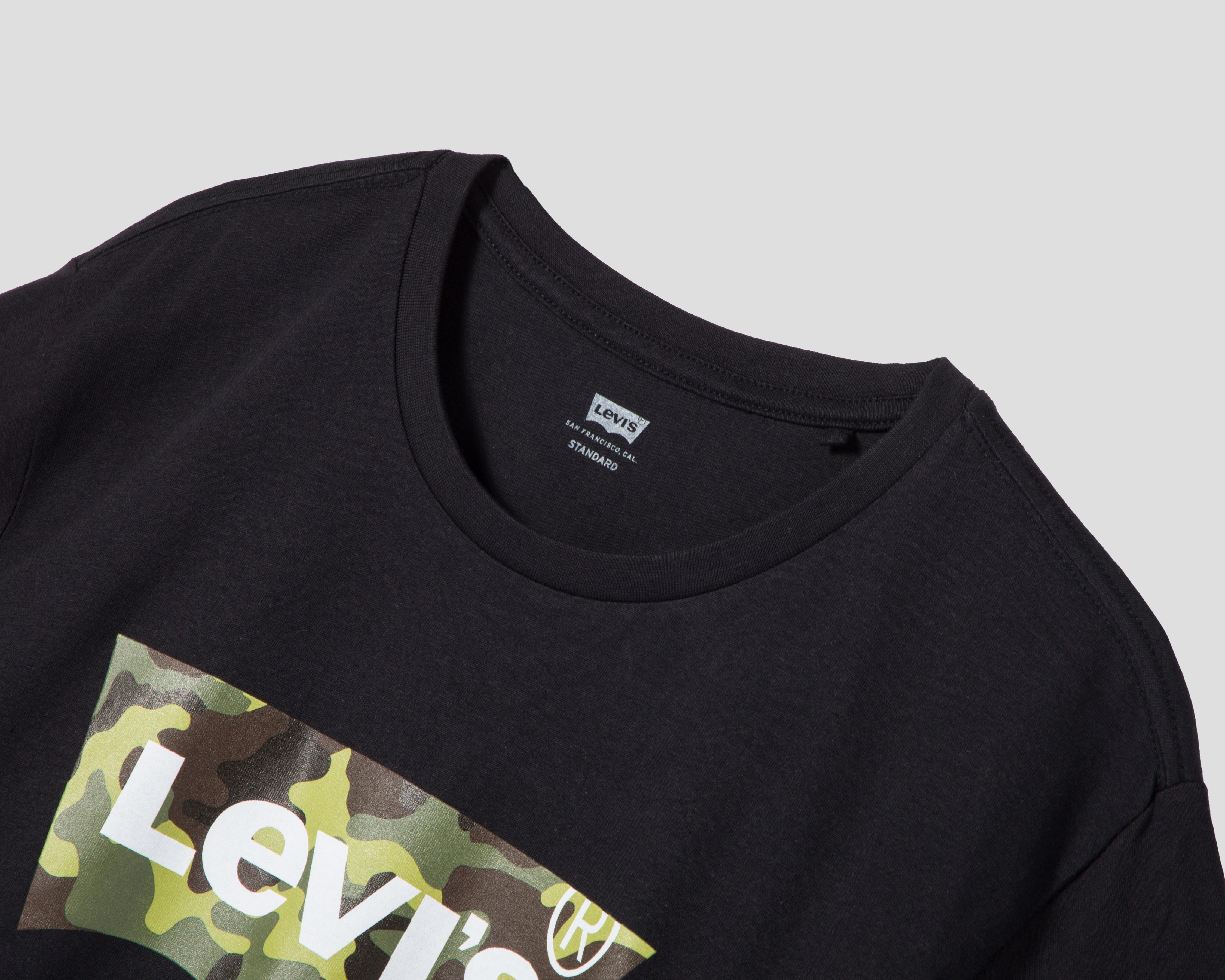 Foto 3 | Playera de Cuello Redondo Levi's Negra para Hombre