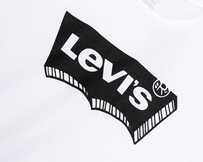Foto 3 | Playera Cuello Redondo Levi's Blanca para Hombre