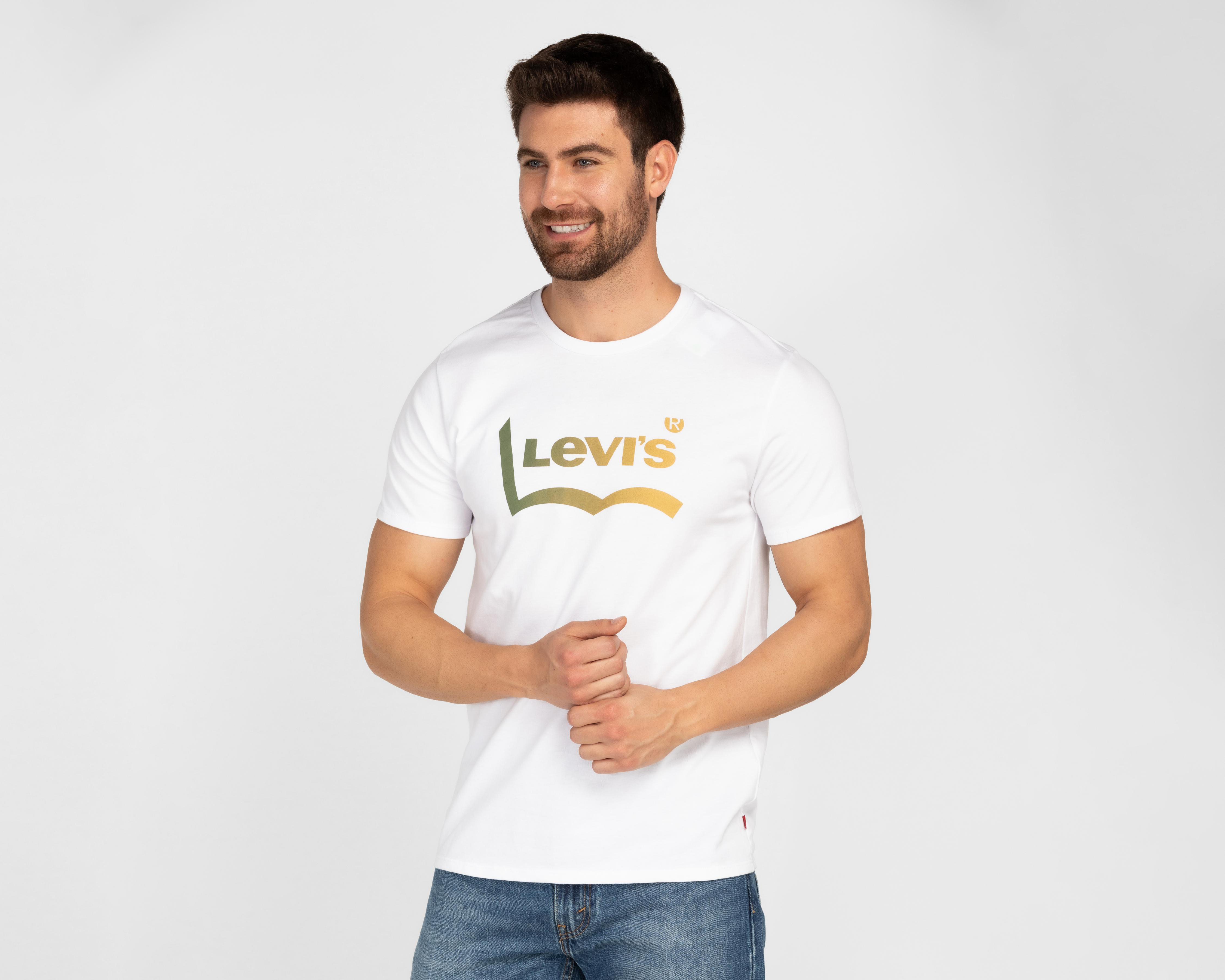 Foto 2 pulgar | Playera Levi's Cuello Redondo para Hombre