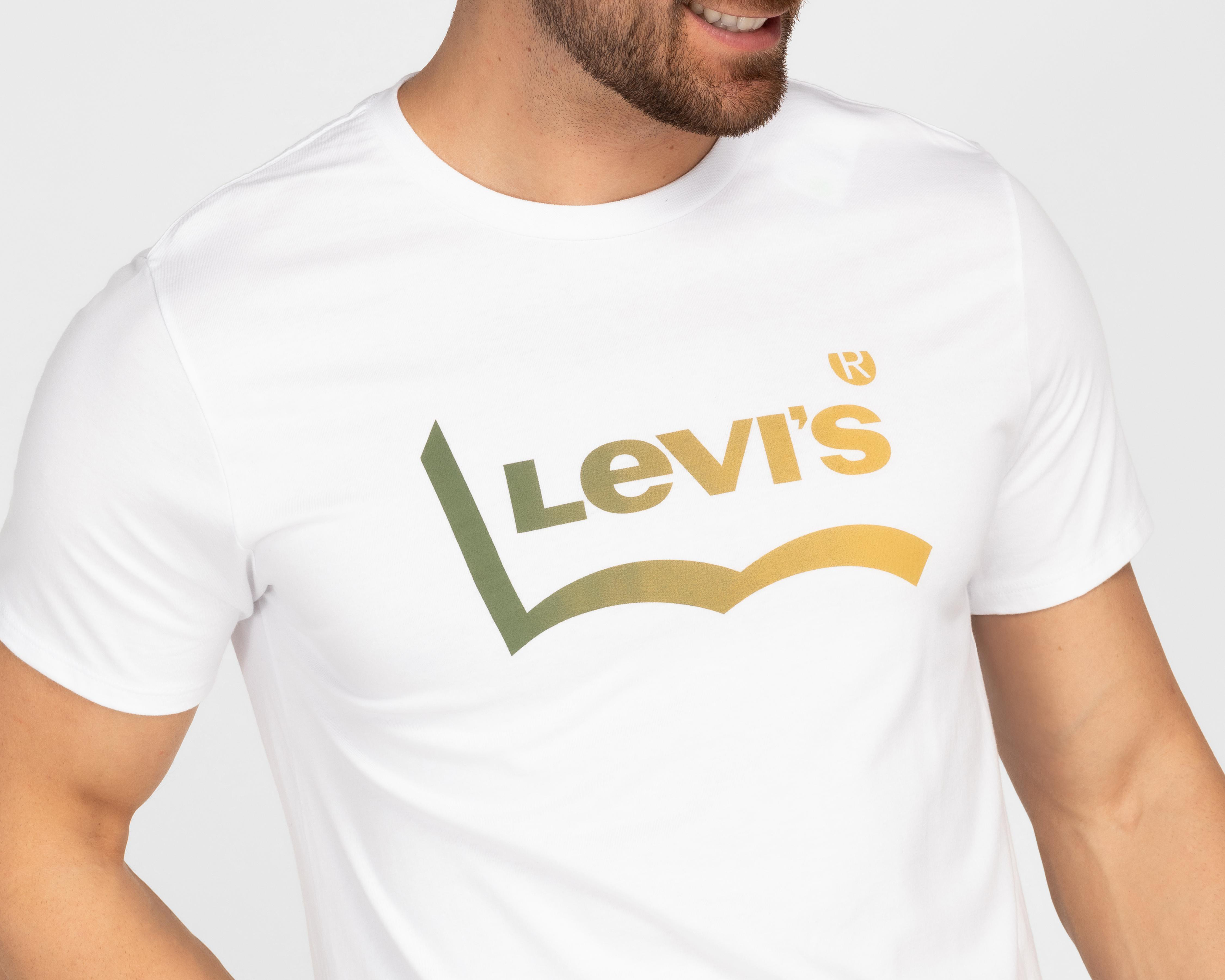 Foto 4 pulgar | Playera Levi's Cuello Redondo para Hombre