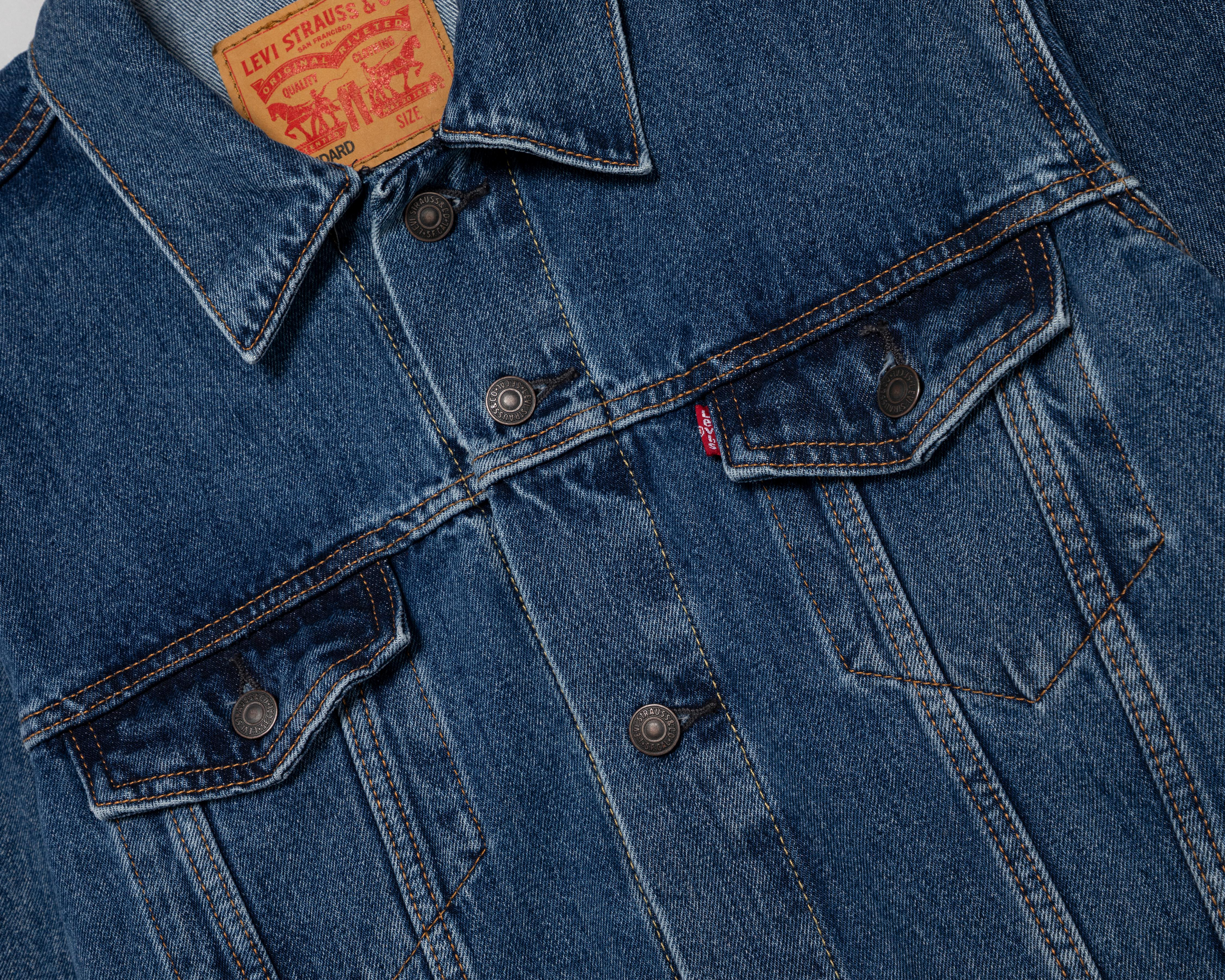 Foto 4 pulgar | Chamarra Trucker de Mezclilla Levi's para Hombre