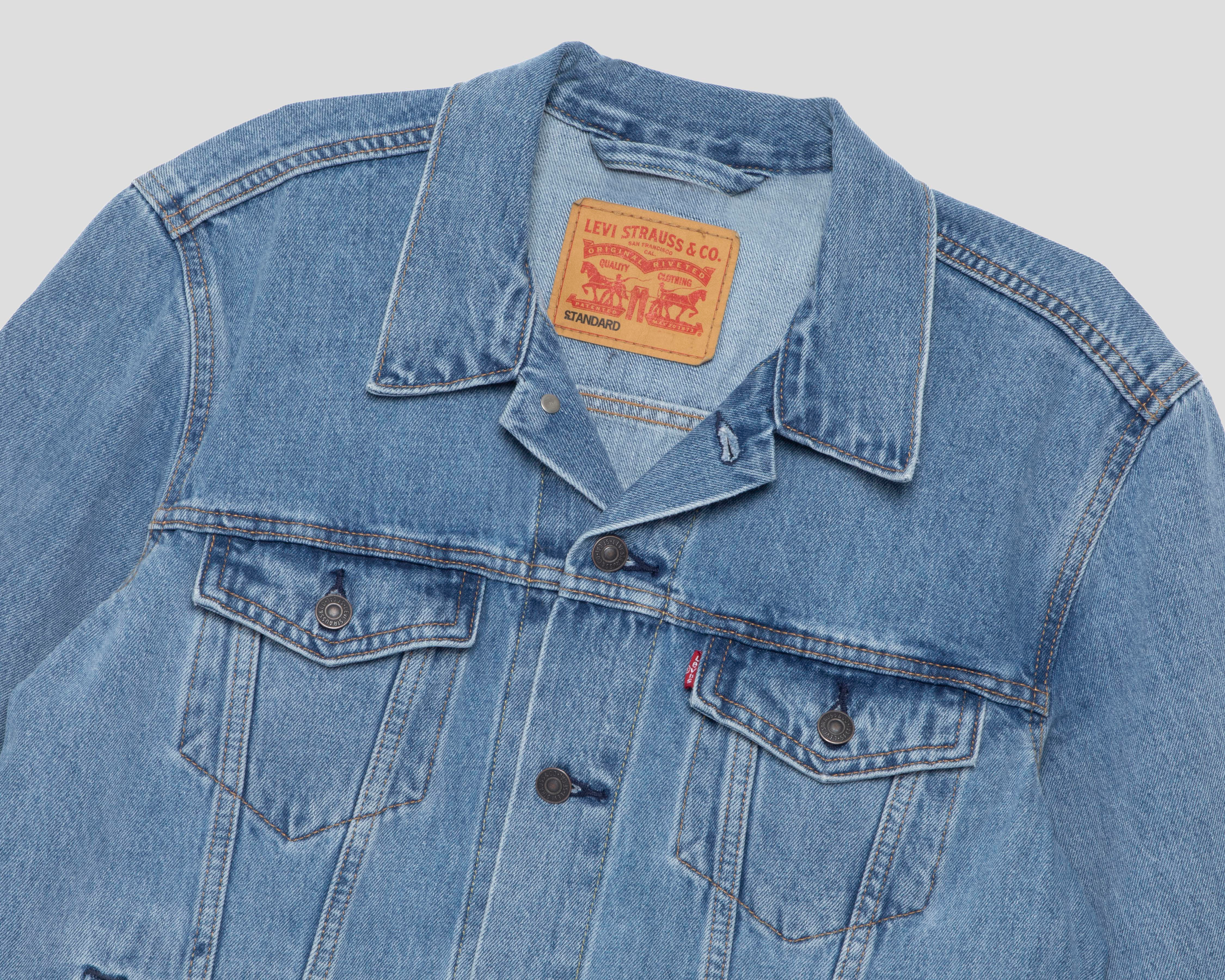 Foto 4 pulgar | Chamarra Trucker de Mezclilla Levi's para Hombre