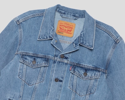 Foto 3 | Chamarra Trucker de Mezclilla Levi's para Hombre