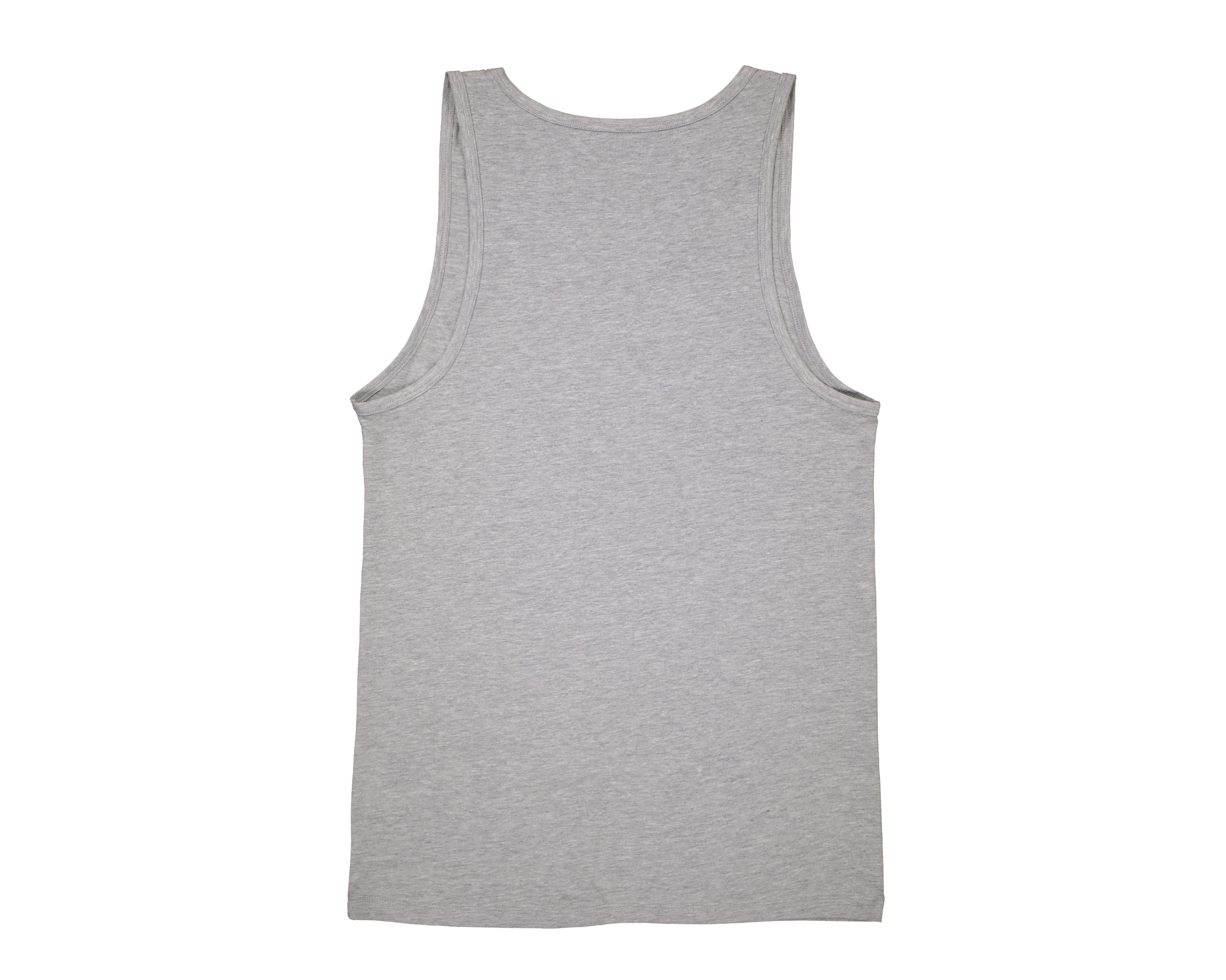 Foto 2 | Camiseta Interior Cuello Redondo Skiny Gris