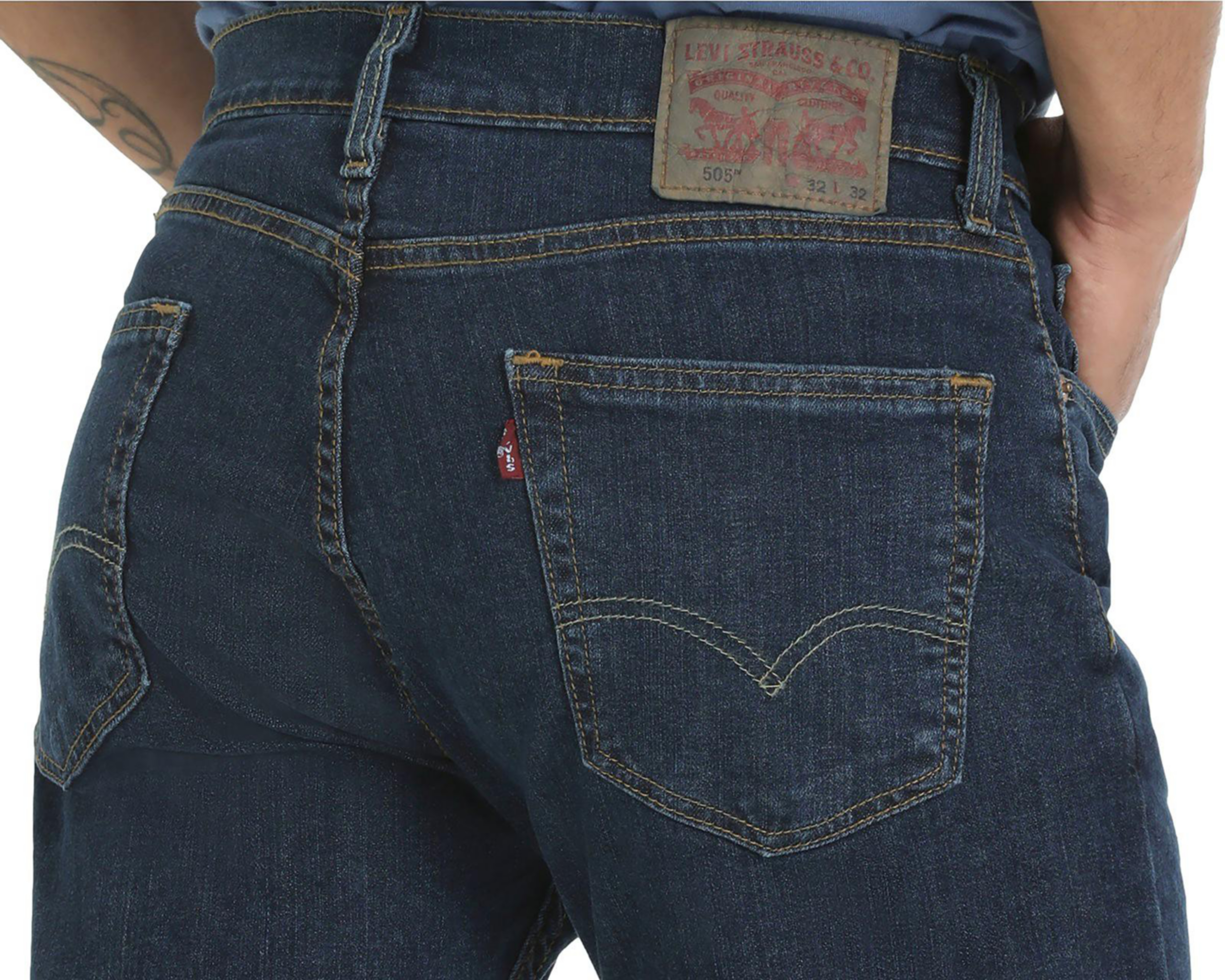 Foto 5 pulgar | Jeans Regular Levi's 505 para Hombre