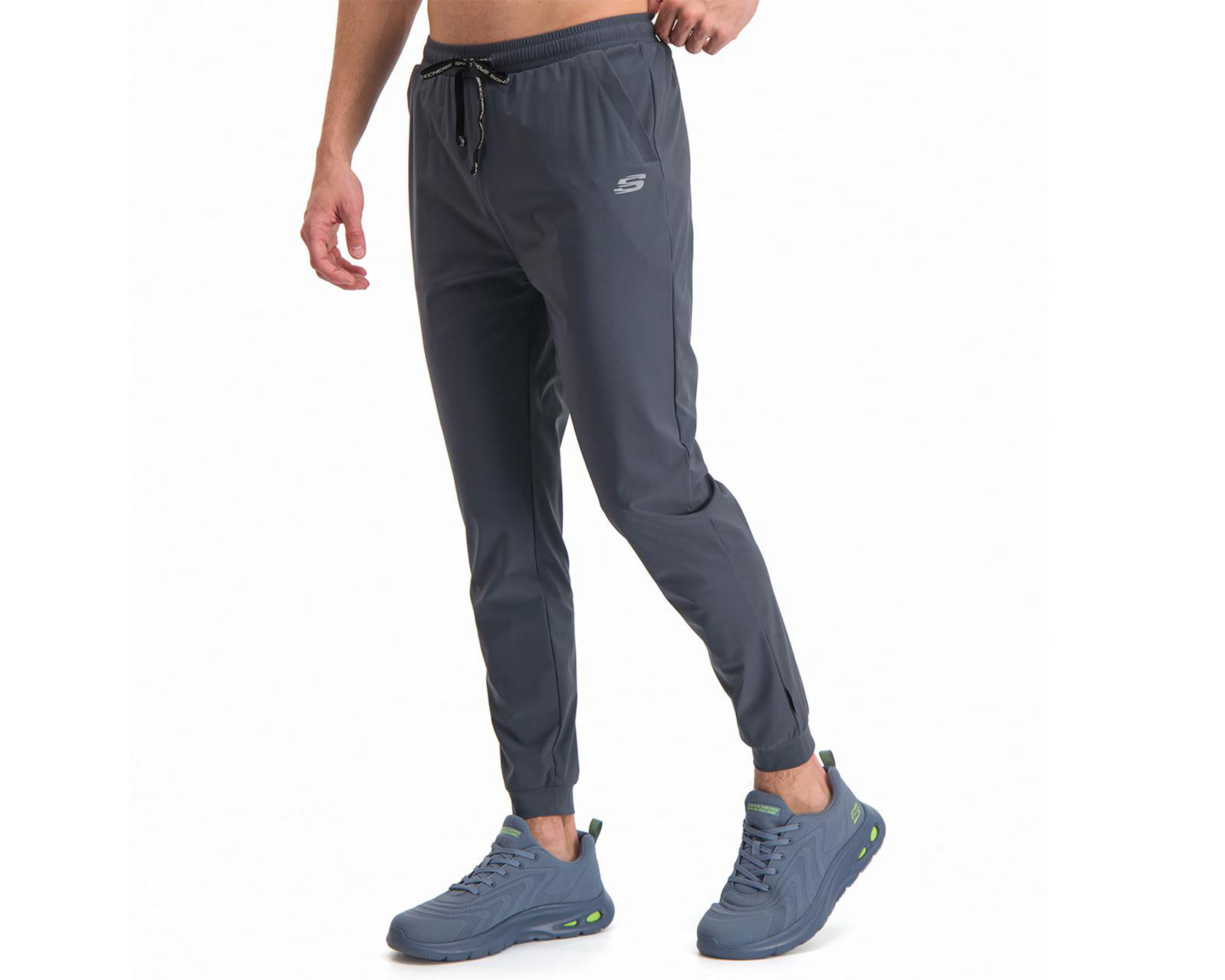 Foto 2 pulgar | Pants Skechers de Entrenamiento para Hombre