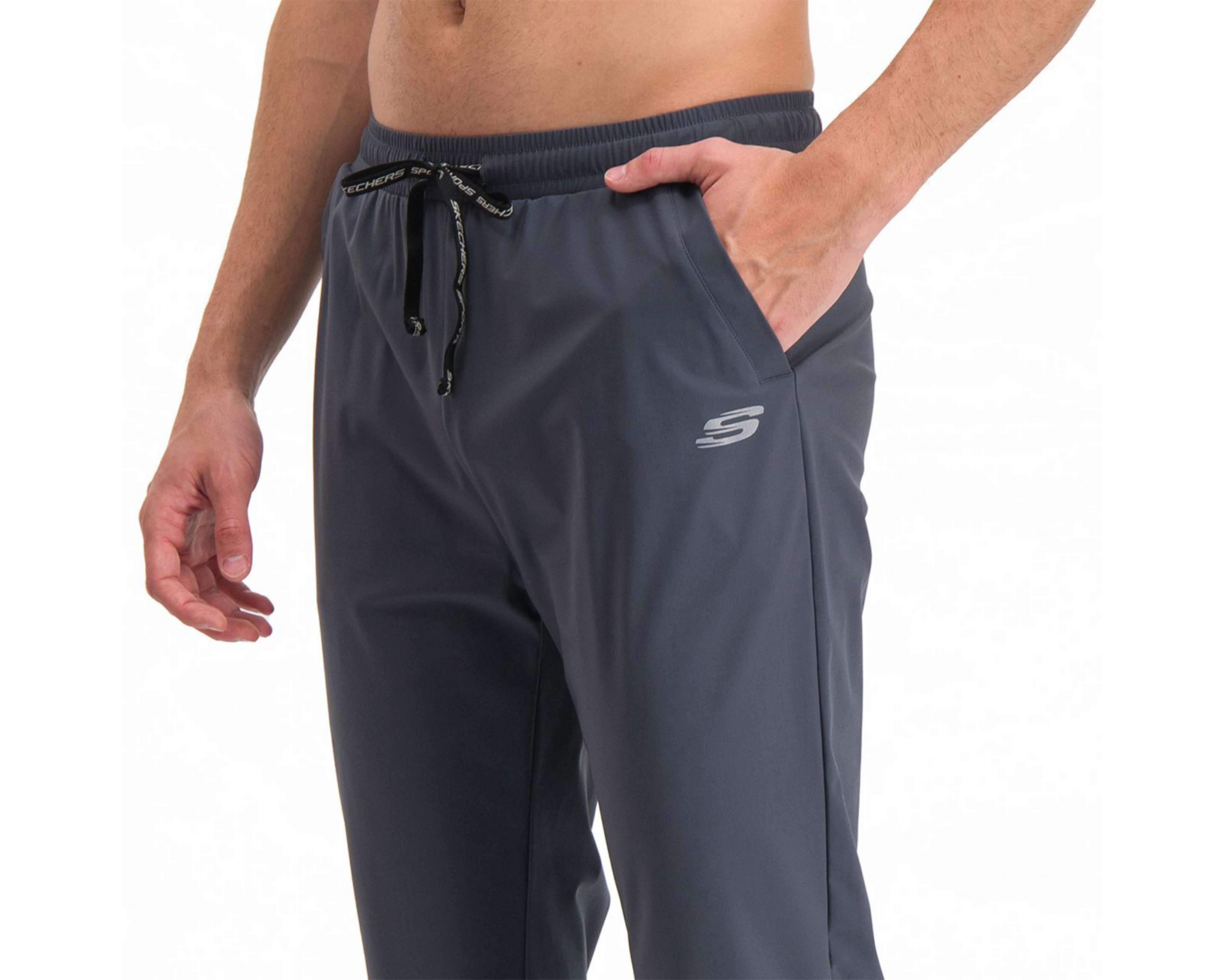 Foto 4 pulgar | Pants Skechers de Entrenamiento para Hombre