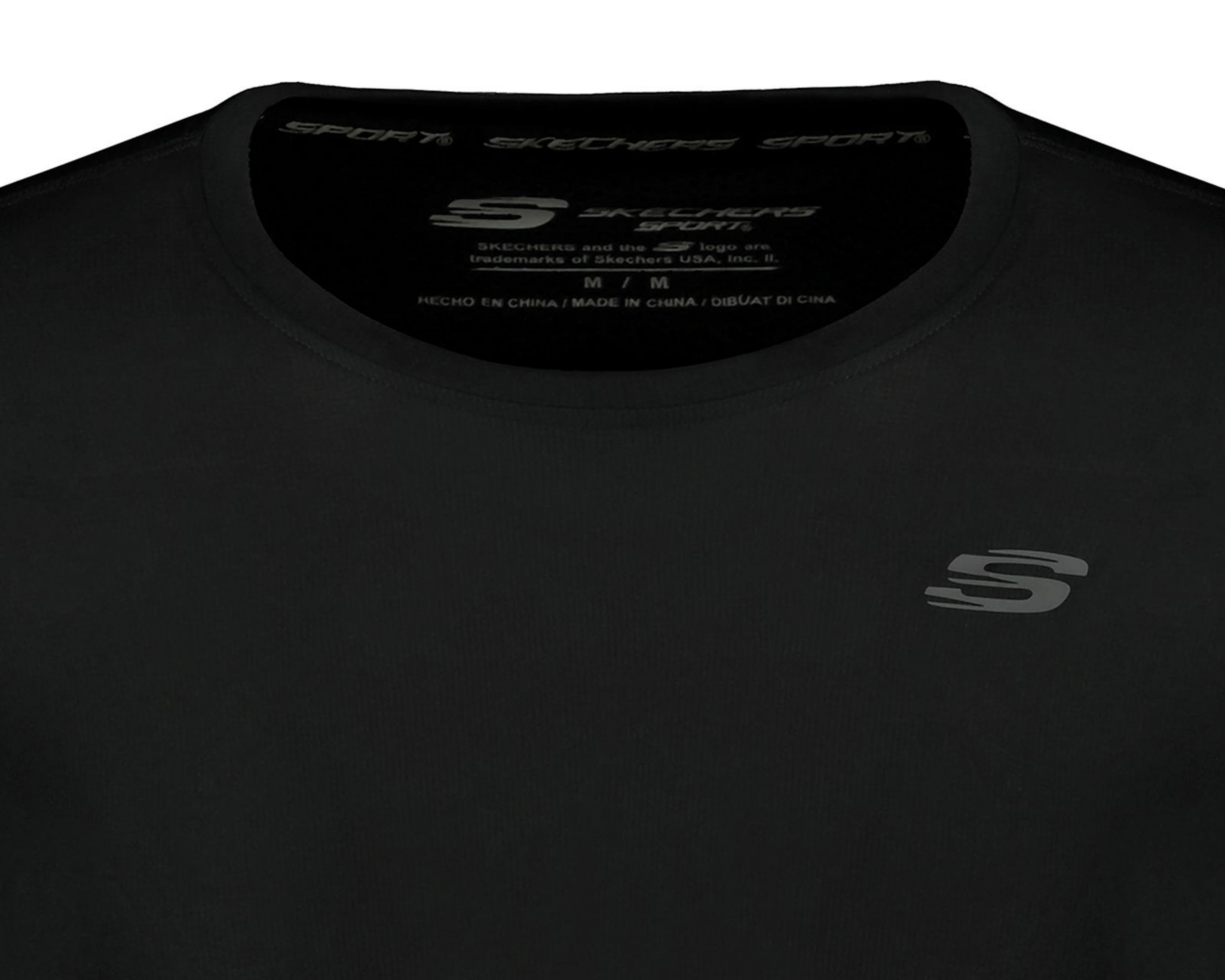 Foto 7 | Playera Skechers de Entrenamiento para Hombre