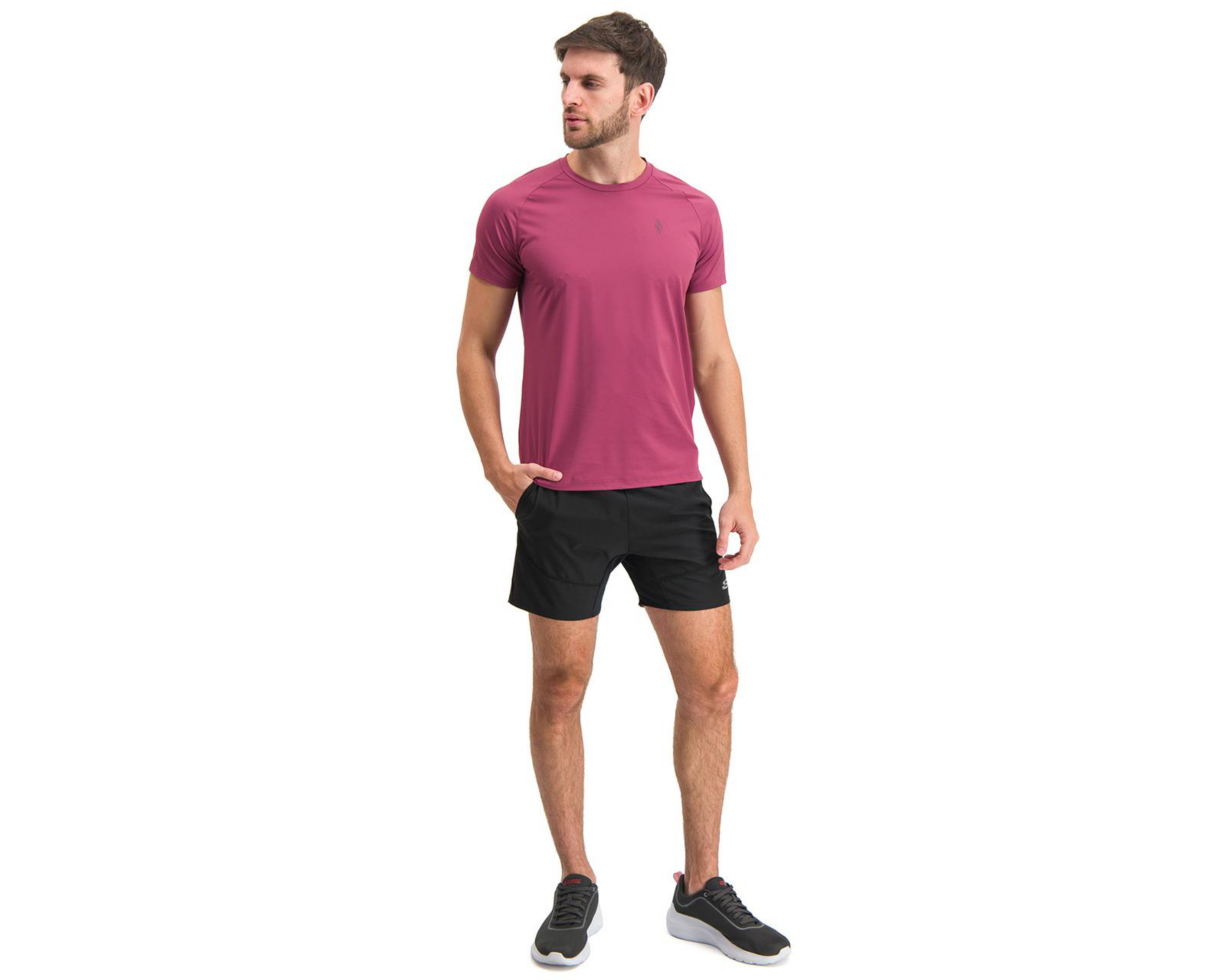 Foto 5 pulgar | Playera Skechers de Entrenamiento para Hombre