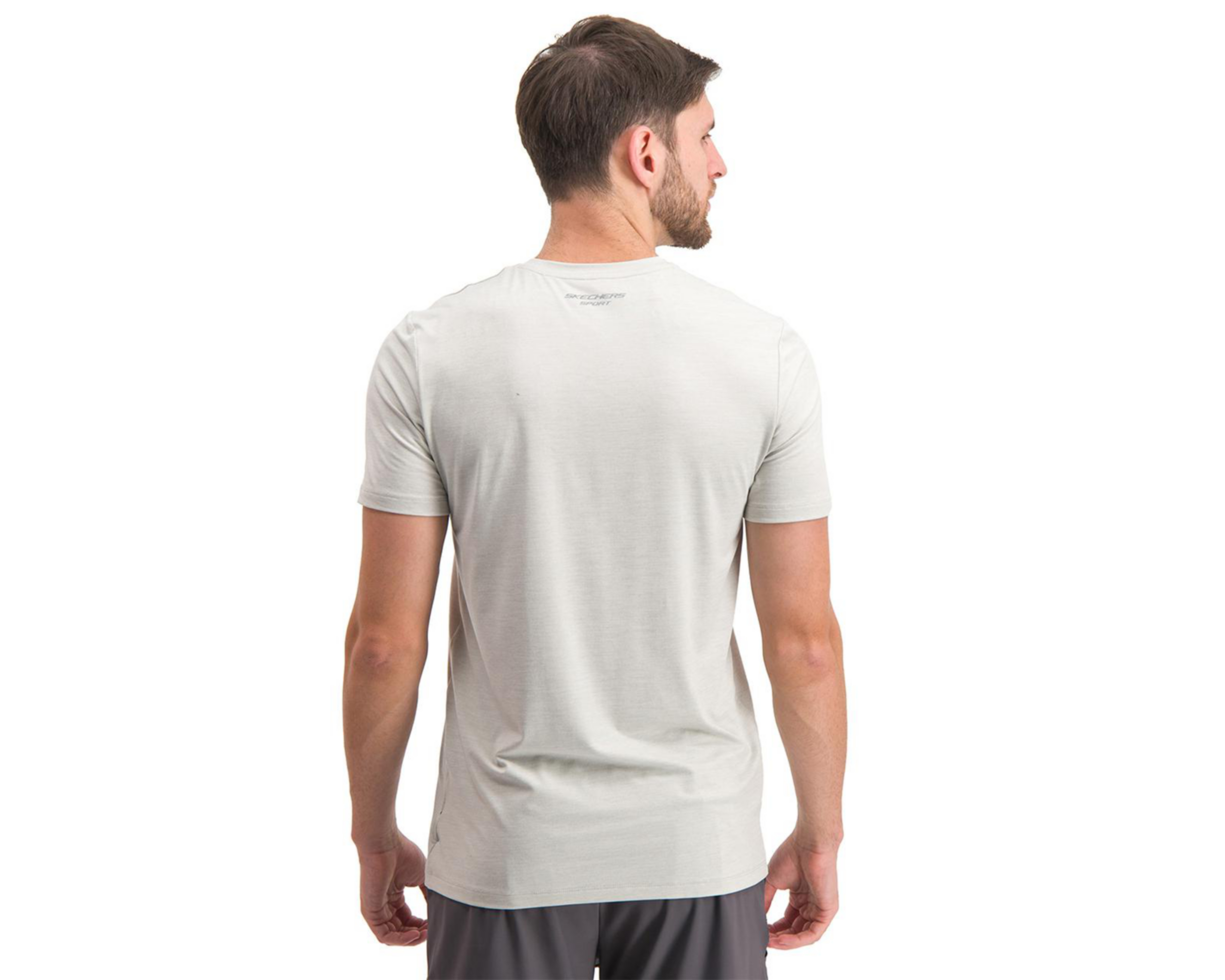 Foto 2 | Playera Skechers de Entrenamiento para Hombre