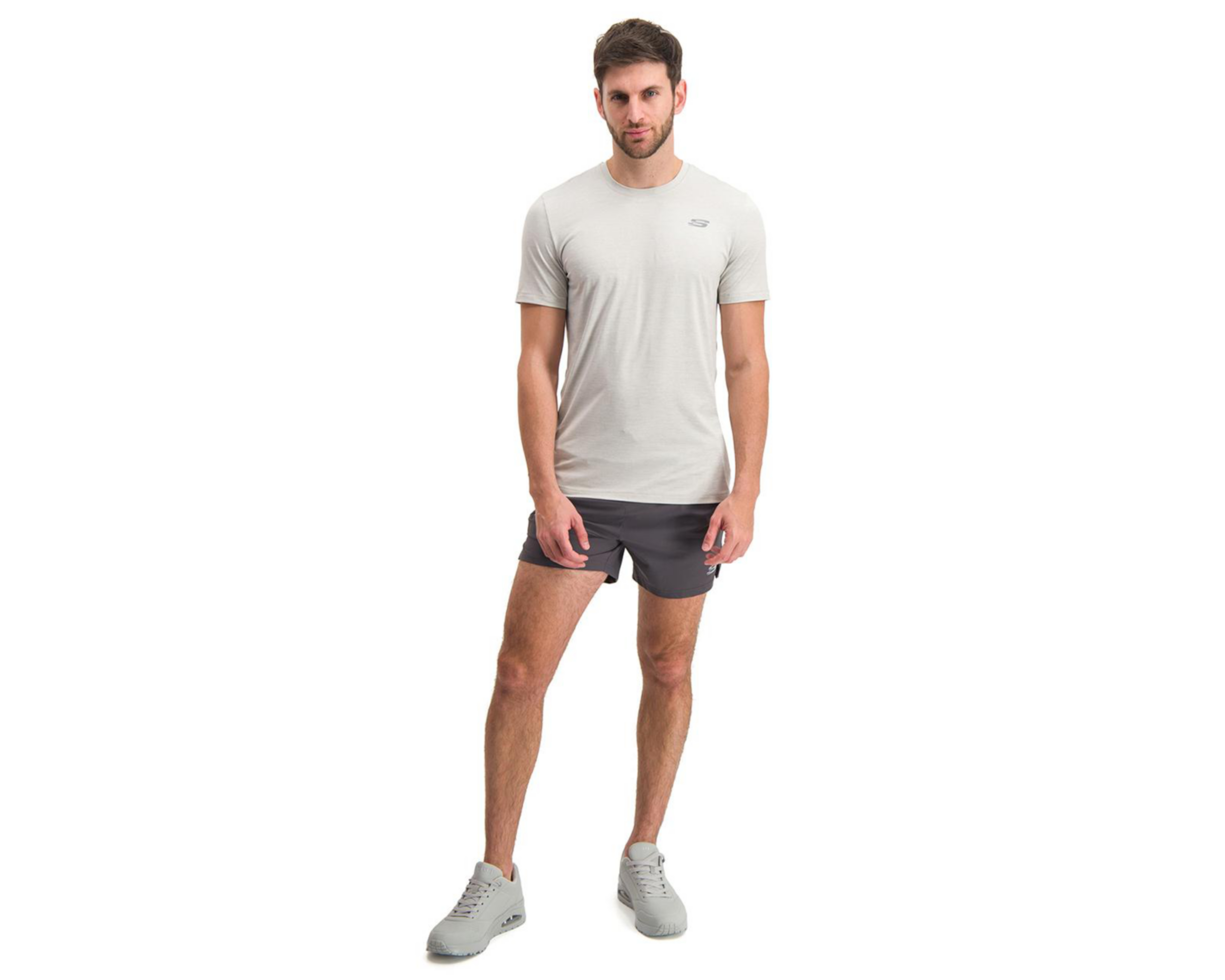 Foto 5 pulgar | Playera Skechers de Entrenamiento para Hombre