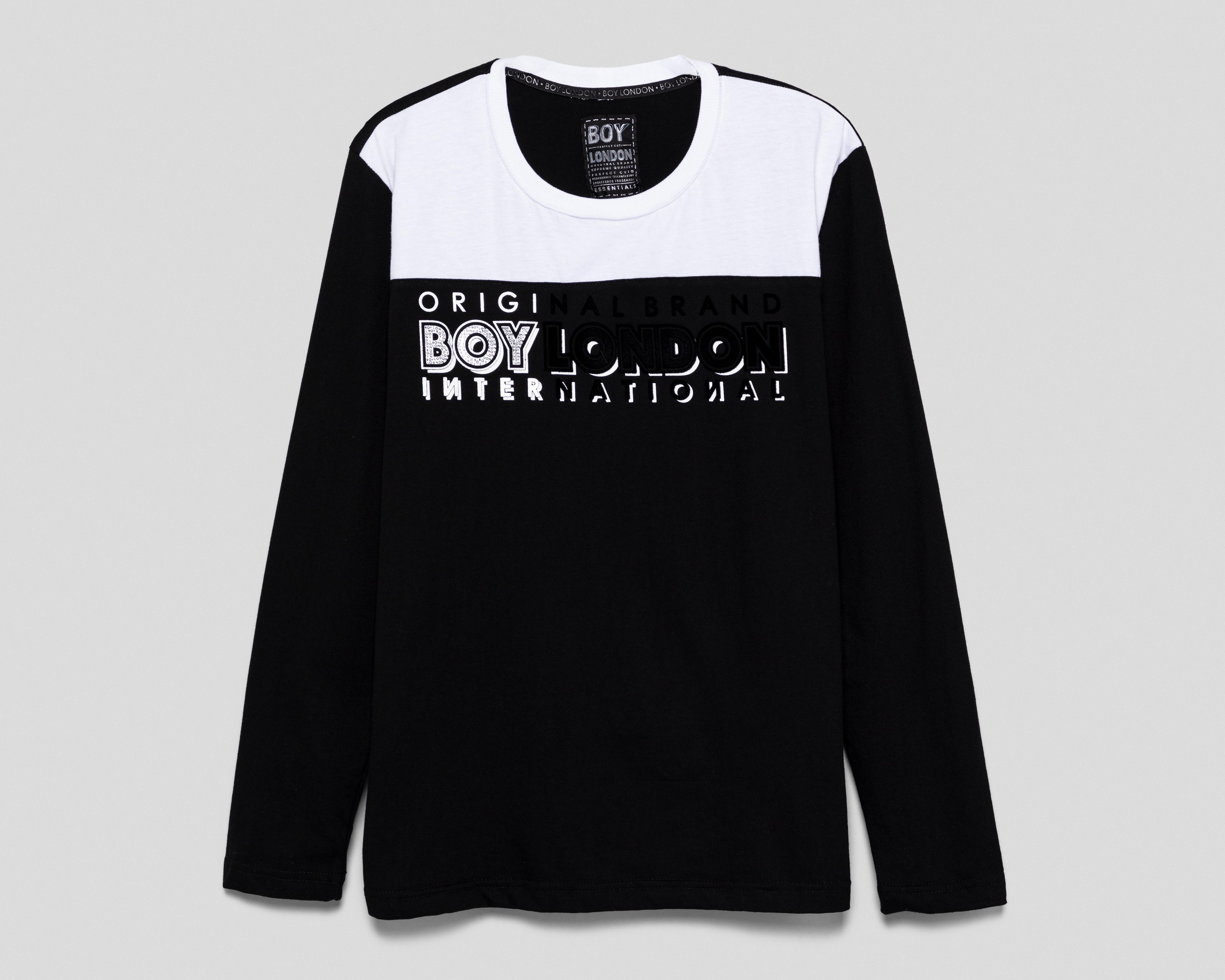Playera Boy London Cuello Redondo