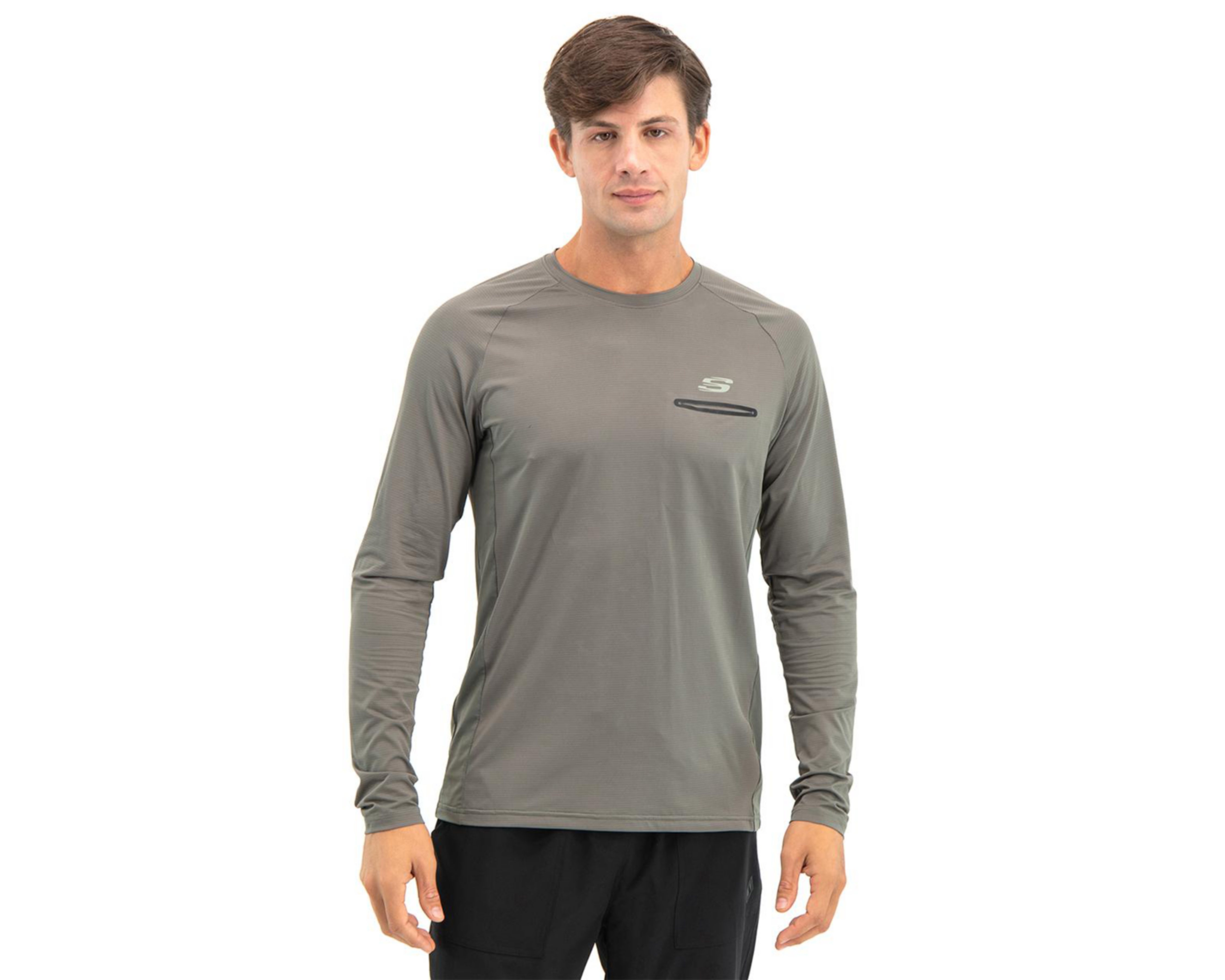 Foto 2 pulgar | Playera Skechers Dry-Fast de Entrenamiento para Hombre