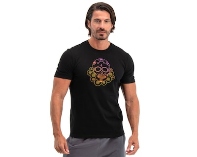 Foto 1 | Playera Skechers Cuello Redondo