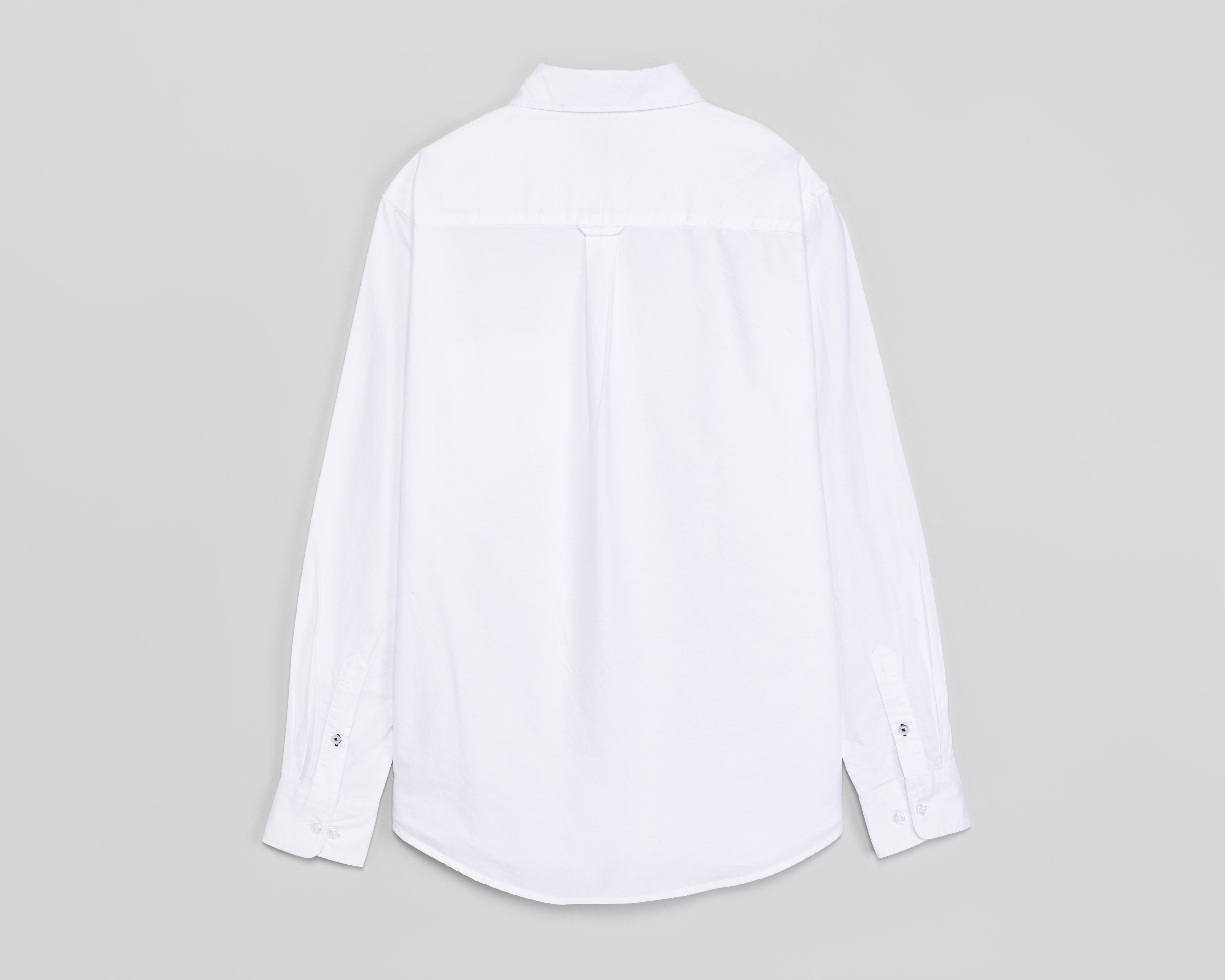 Foto 2 | Camisa Casual de Algodón Refill Regular Blanca para Hombre
