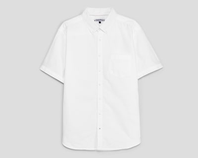 Foto 1 | Camisa Casual de Algodón Refill Regular Lisa para Hombre