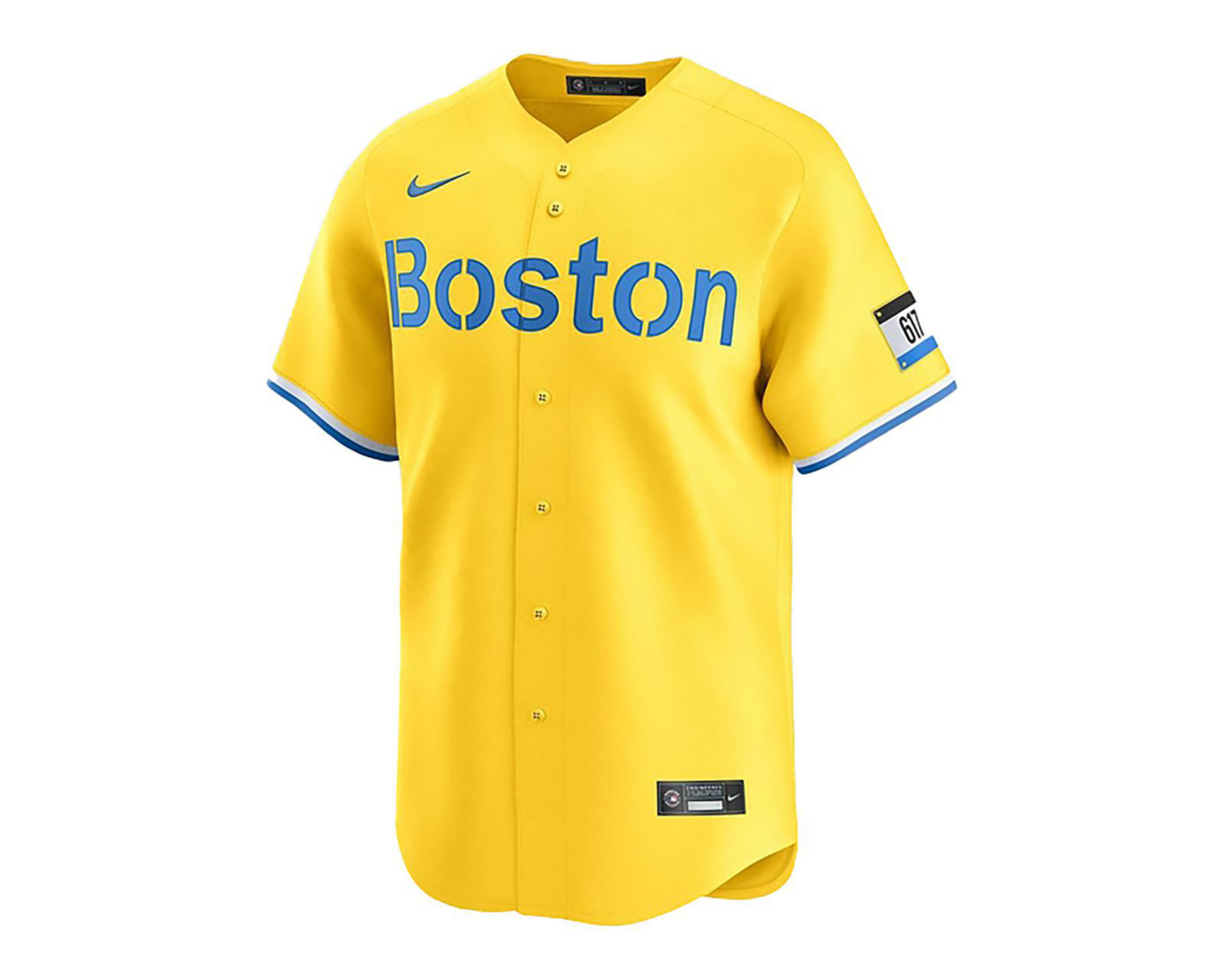 Foto 3 pulgar | Casaca Nike Boston Red Sox Alternativa para Hombre