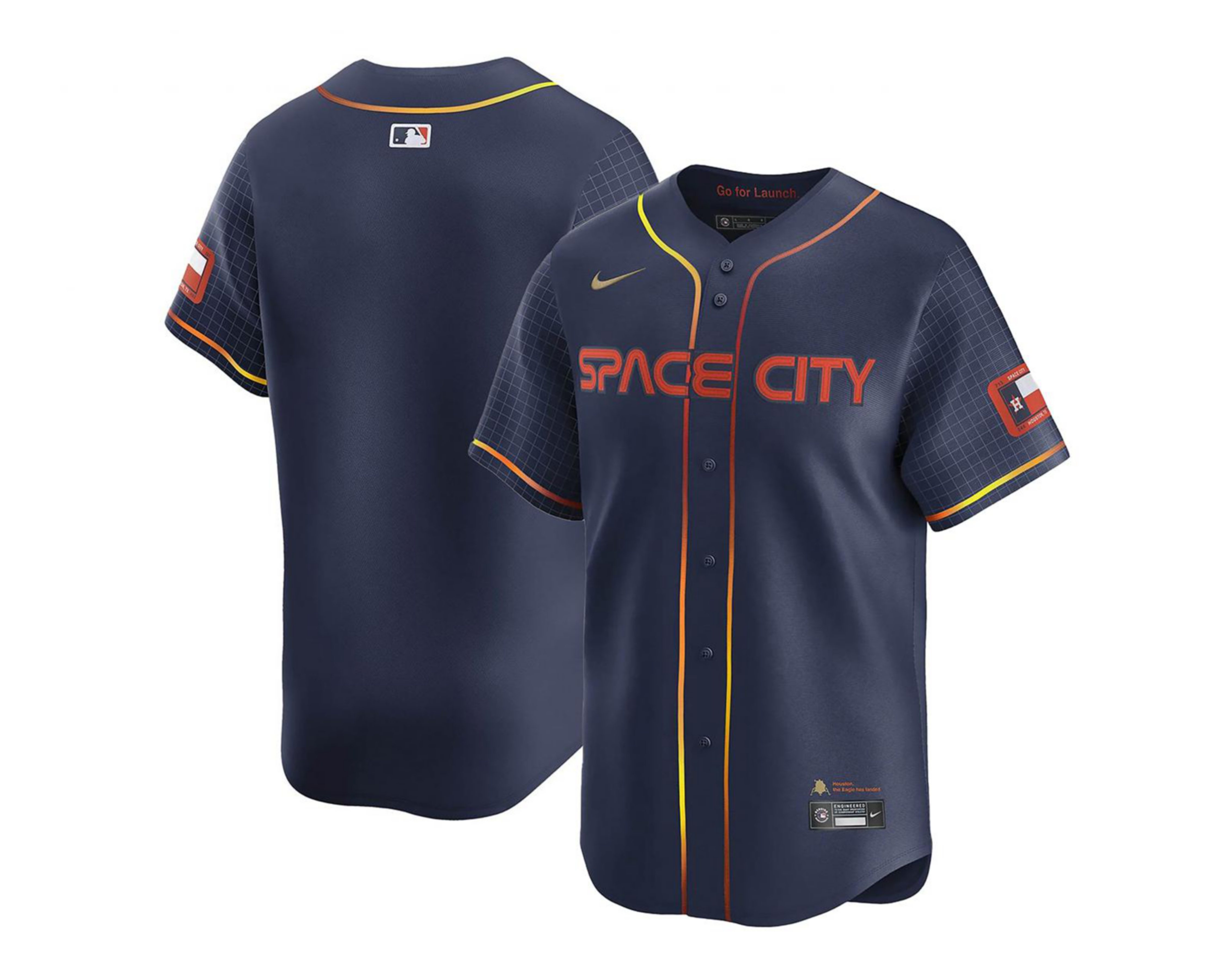 Casaca Nike Houston Astros Local para Hombre