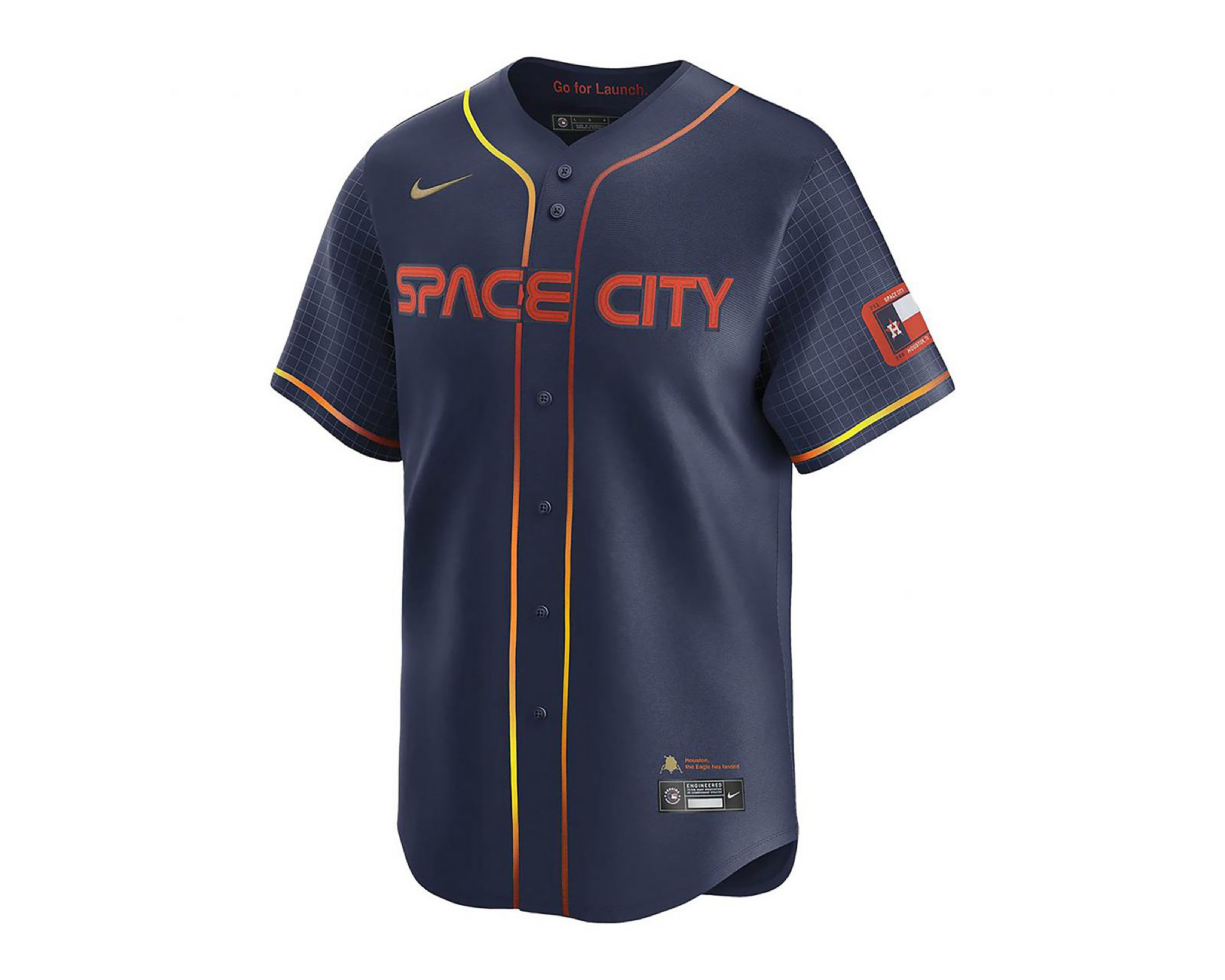 Foto 2 | Casaca Nike Houston Astros Local para Hombre