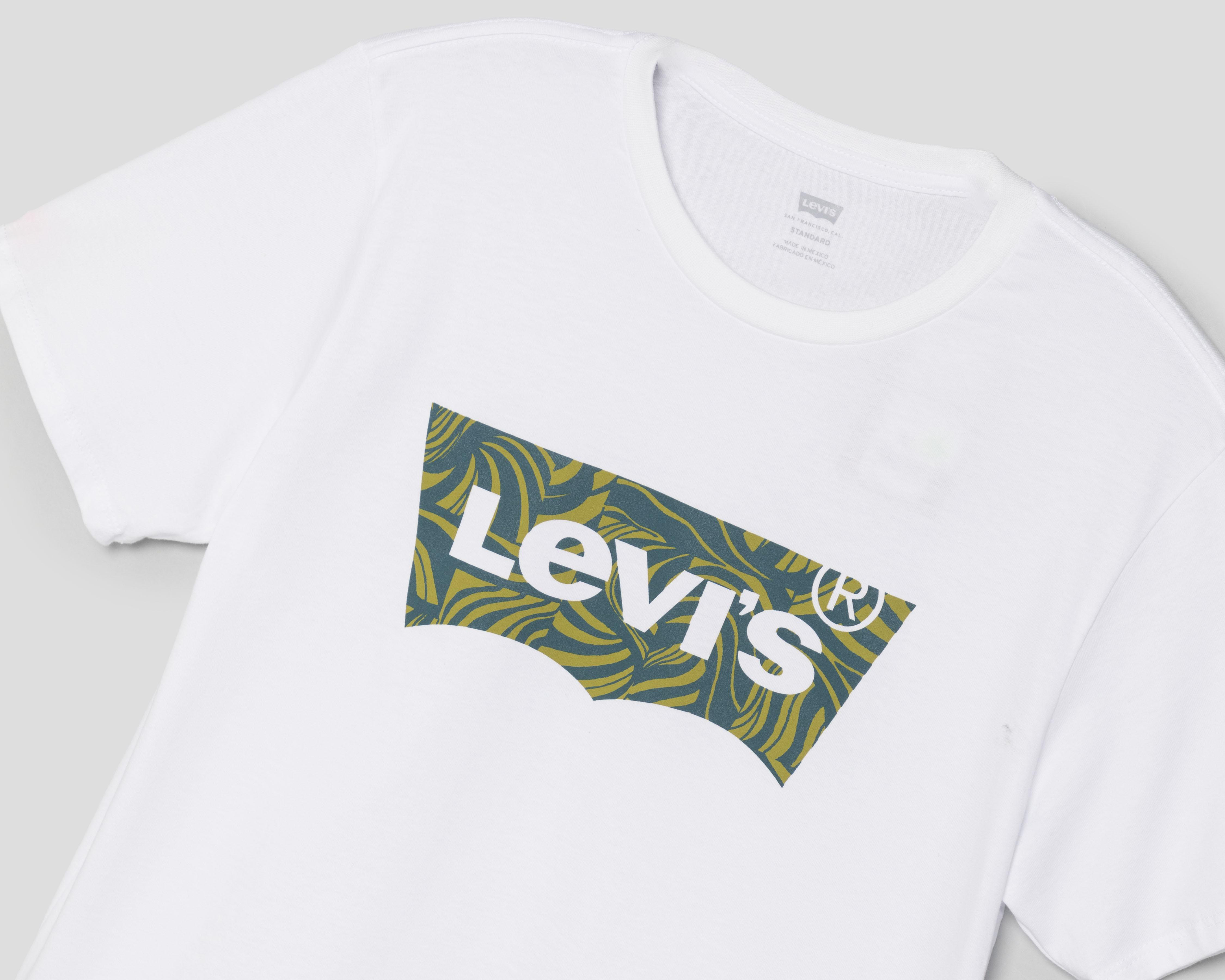 Foto 4 pulgar | Playera Levi's Cuello Redondo