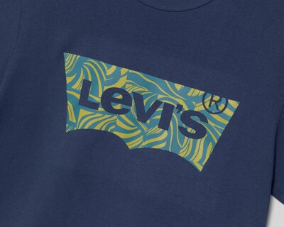 Foto 3 | Playera Levi's Cuello Redondo