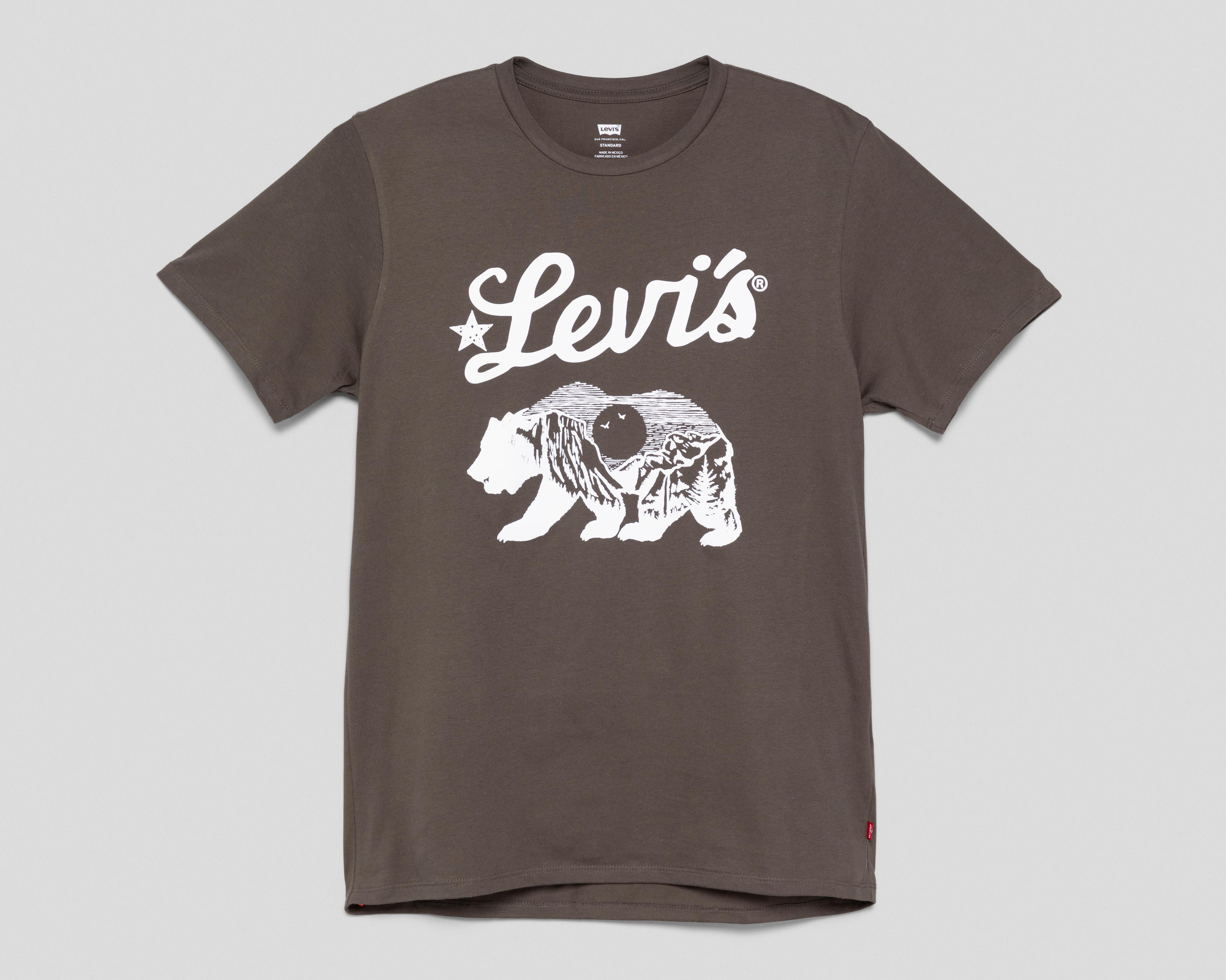 Foto 2 pulgar | Playera Levi's Cuello Redondo