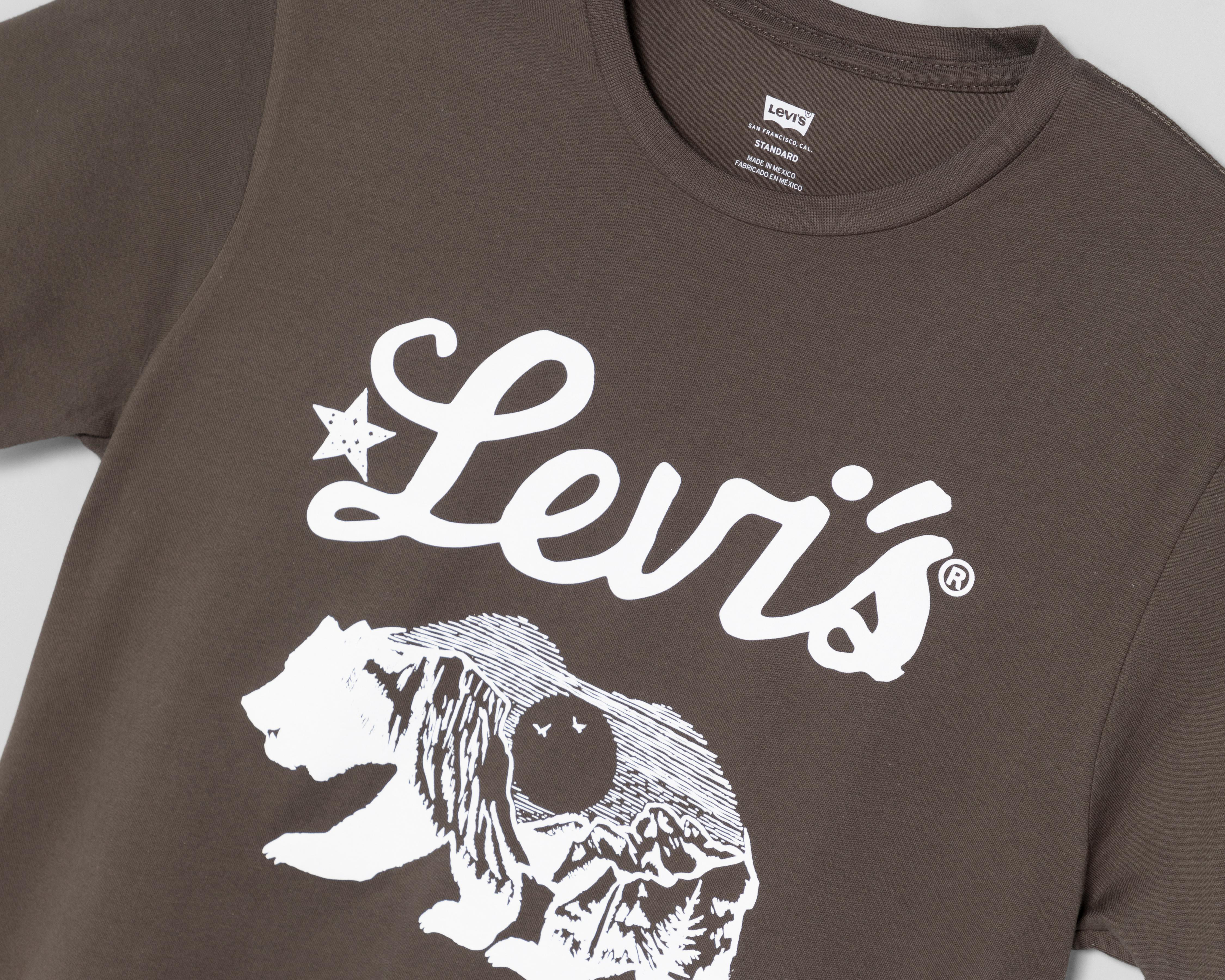 Foto 4 pulgar | Playera Levi's Cuello Redondo