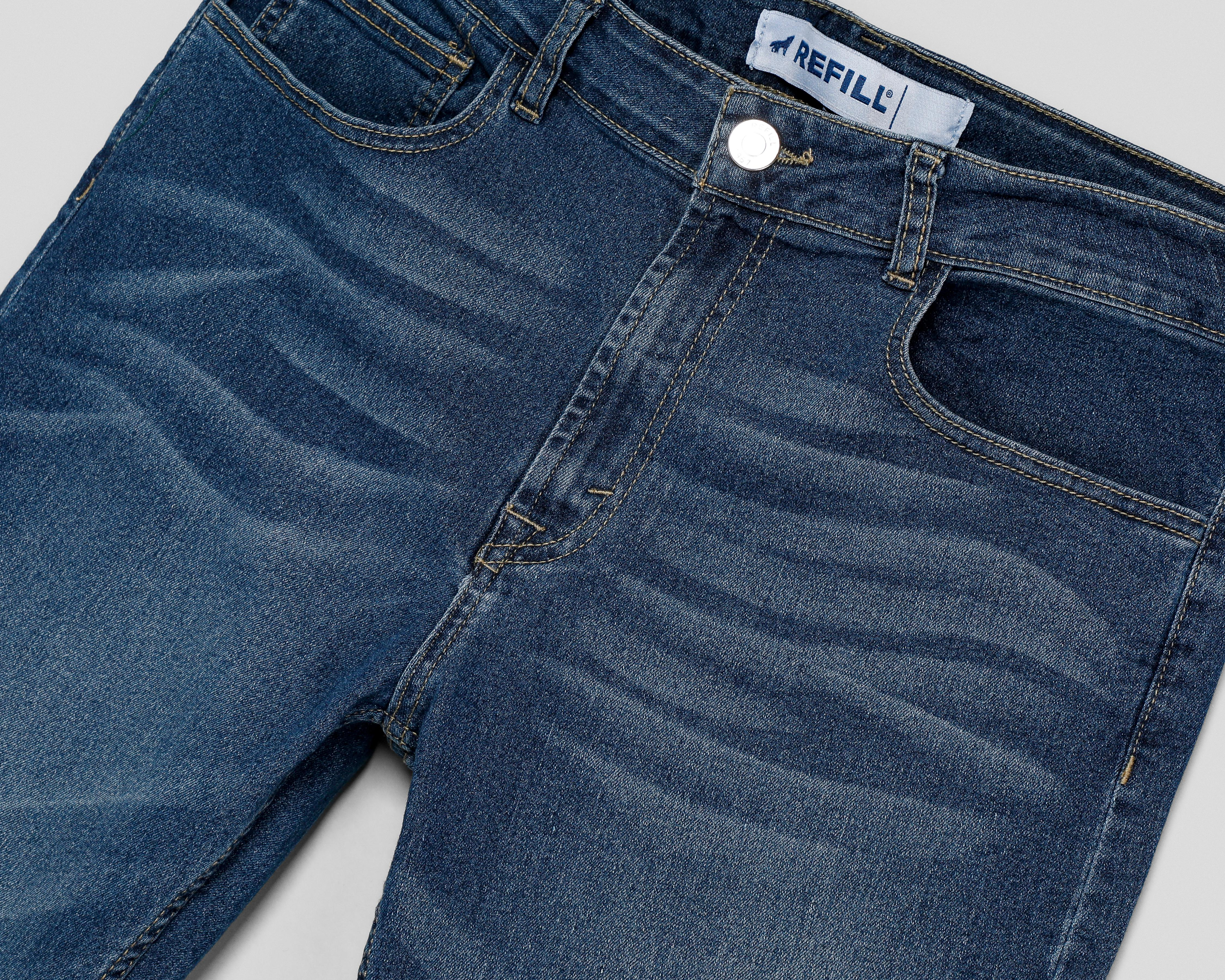 Foto 4 pulgar | Jeans Slim Refill para Hombre