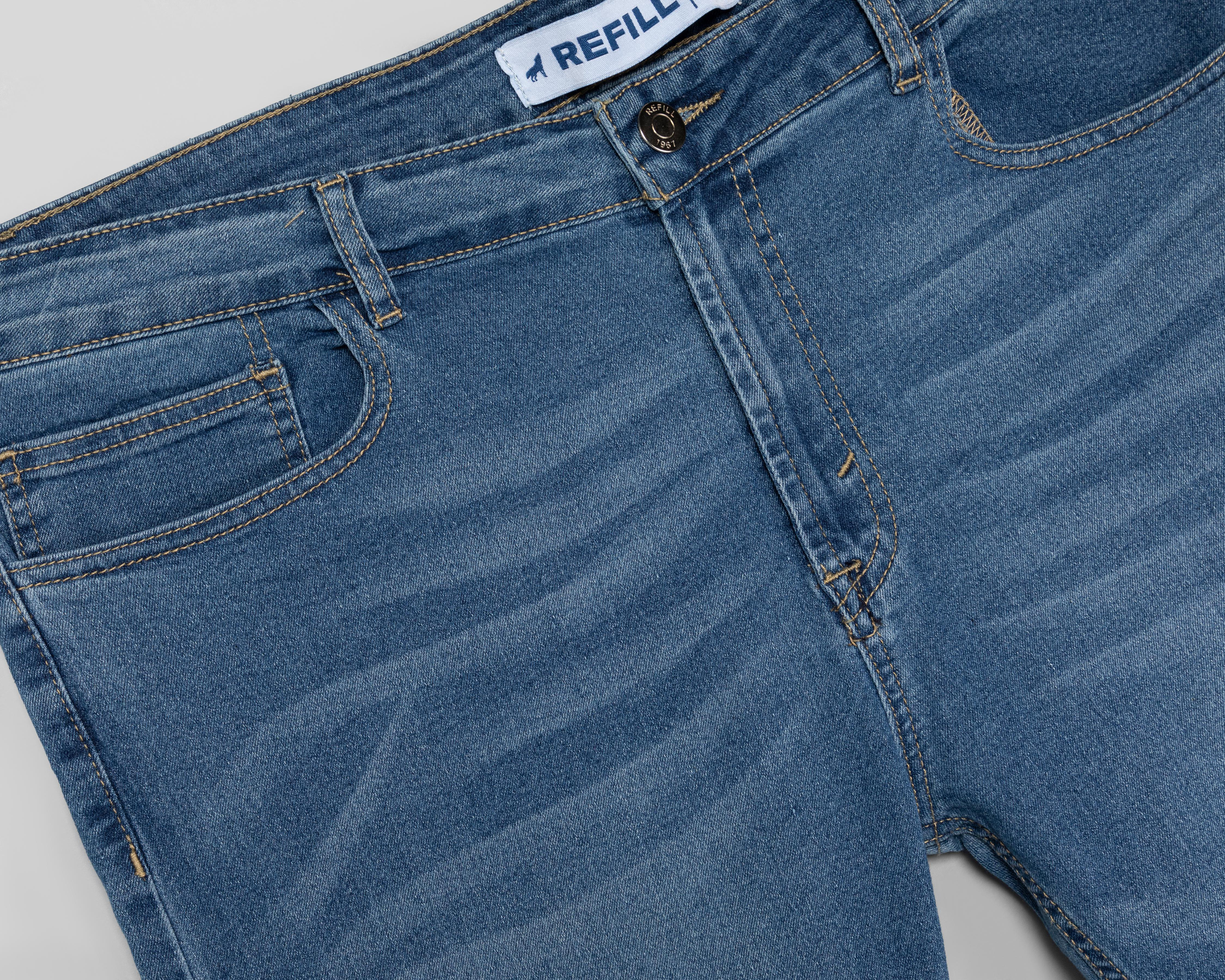 Foto 4 pulgar | Jeans Slim Refill para Hombre