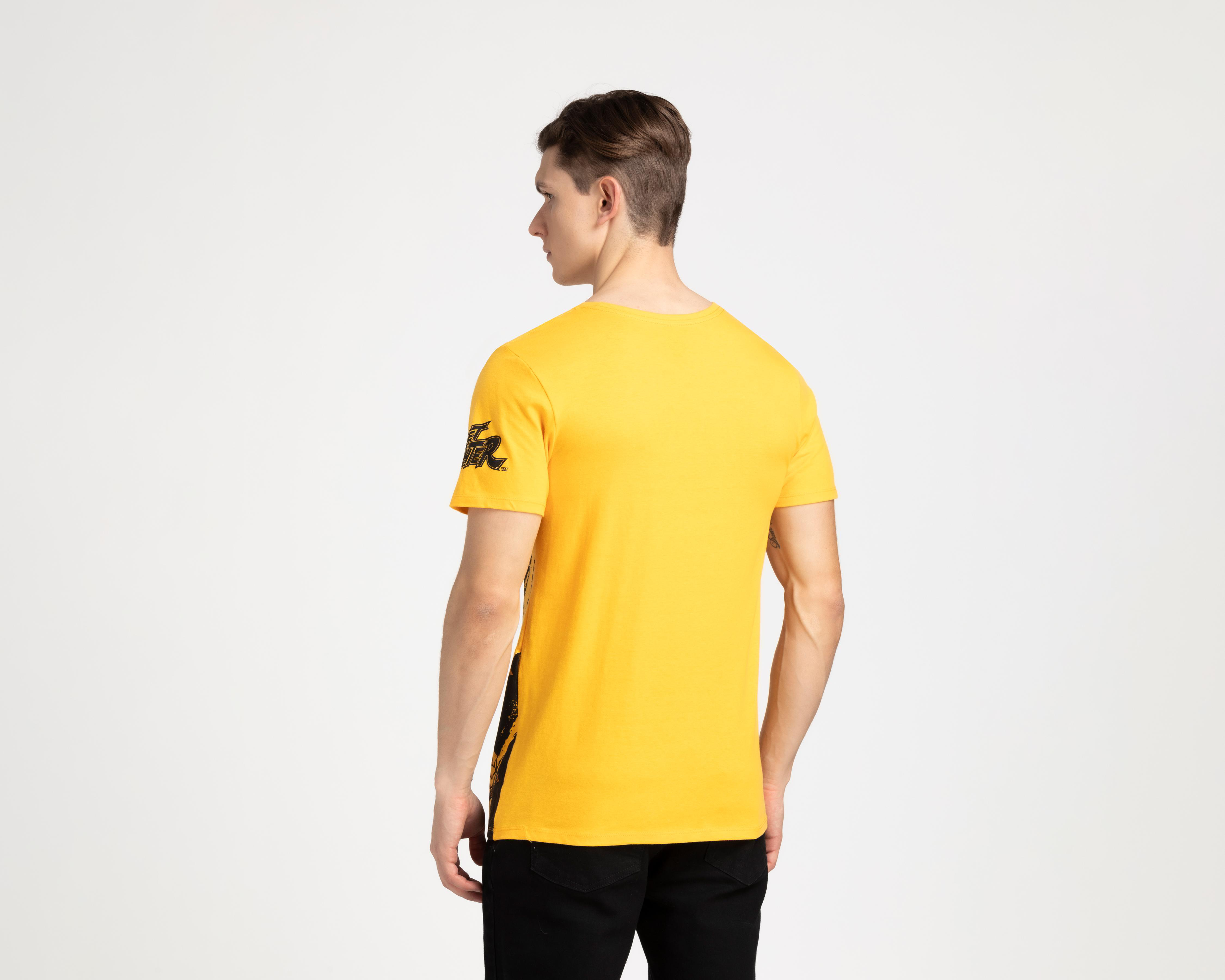 Foto 2 | Playera Street Fighter Cuello Redondo