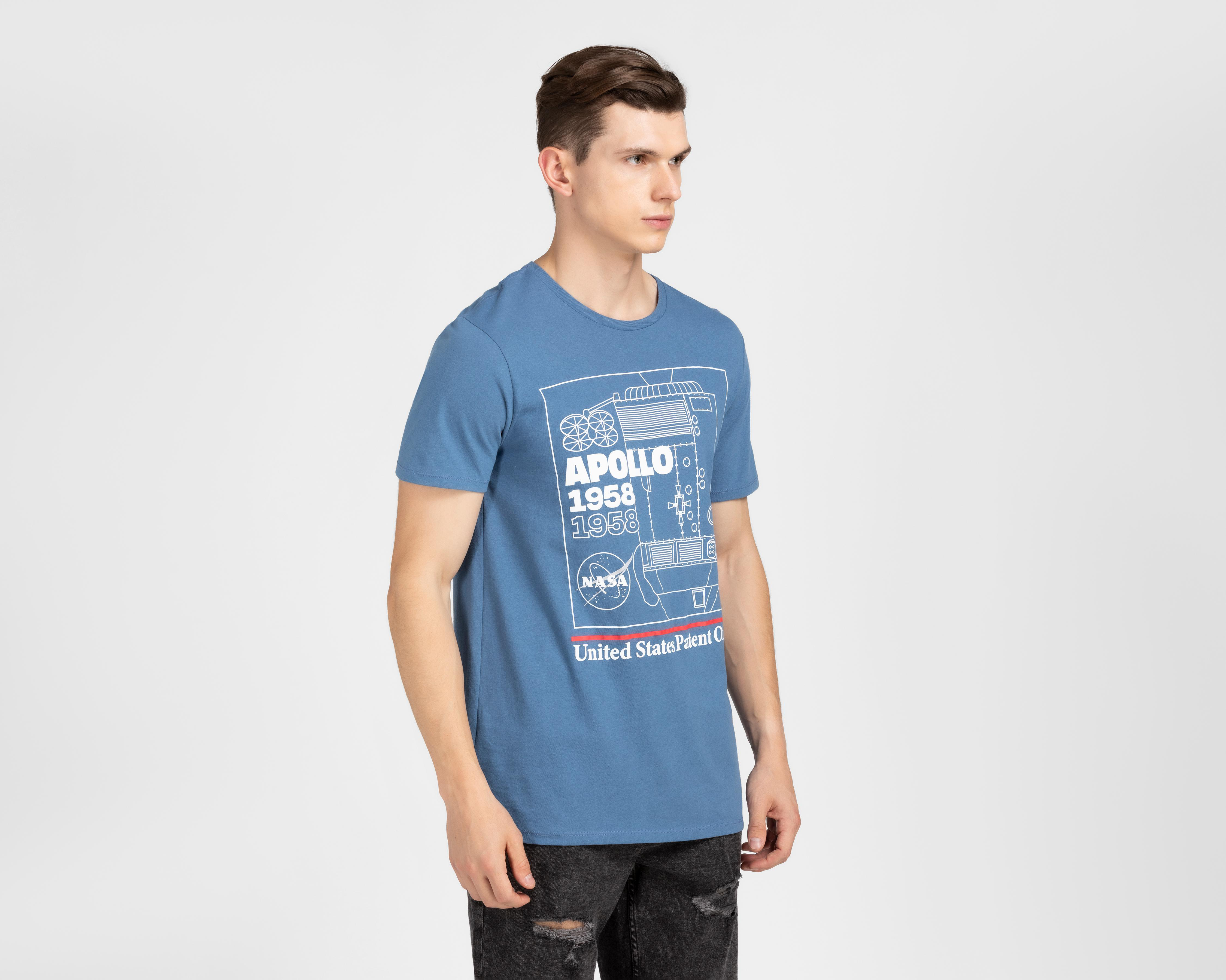 Playera Nasa Cuello Redondo