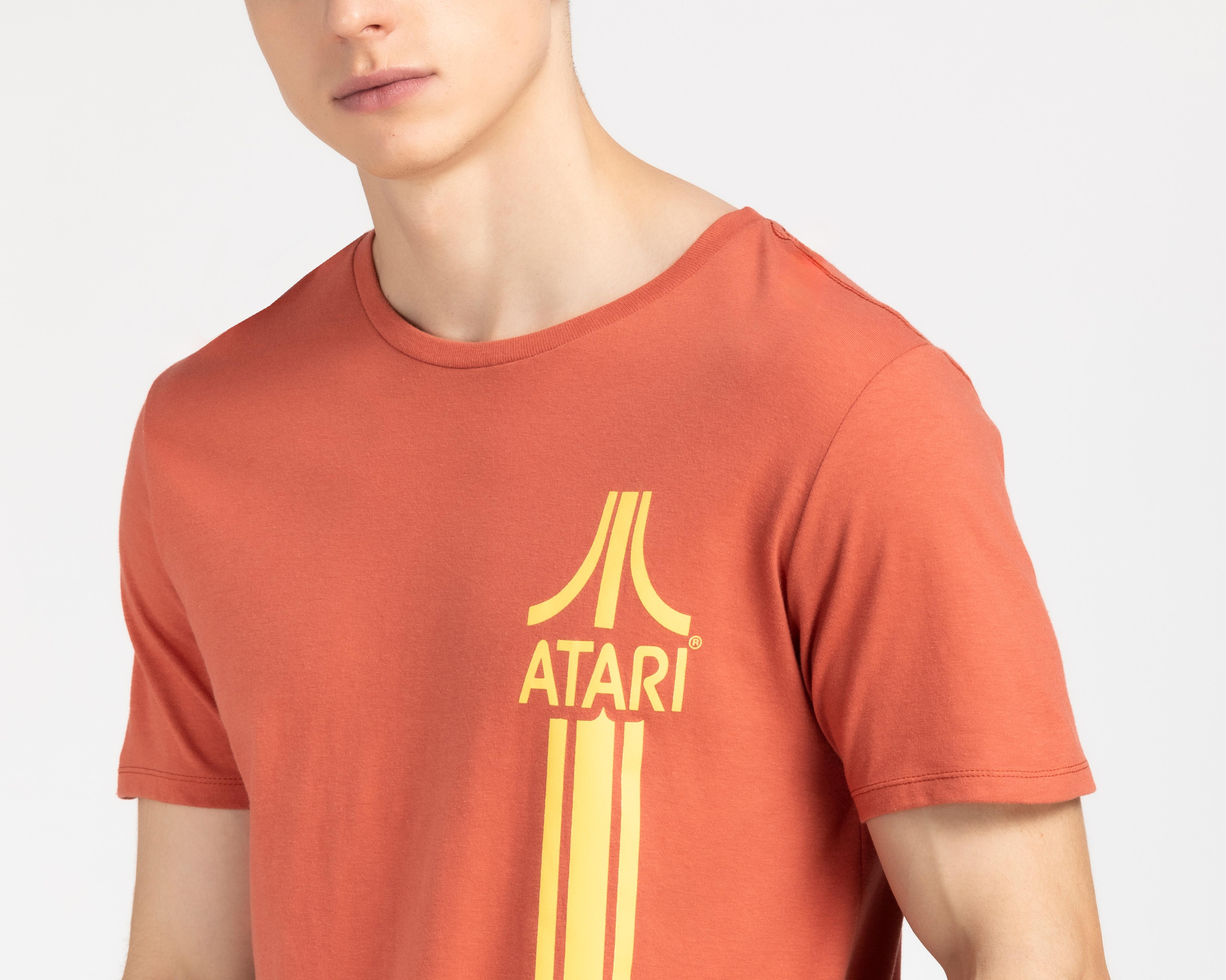 Foto 4 pulgar | Playera Atari Cuello Redondo